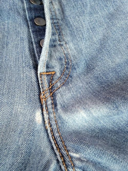 Levi's Vintage Levi's 501 Straight Leg Distressed Jeans 34x30 Size US 34 / EU 50 - 6 Thumbnail