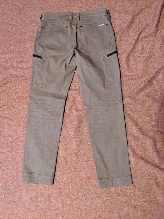 Duluth Trading Company Men's Duluth Flex Fire Hose Boundary Slim Fit Green