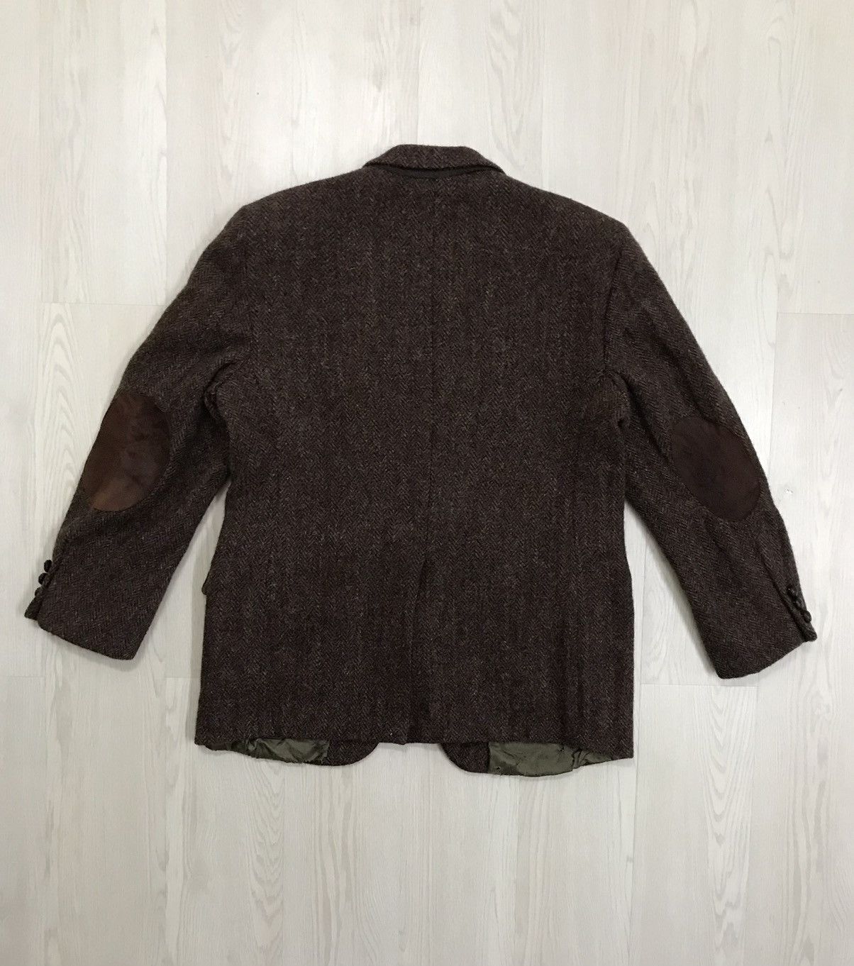 Harris Tweed × Vintage Vintage Harris Tweed Wool Jacket Handwoven Size US M / EU 48-50 / 2 - 2 Thumbnail