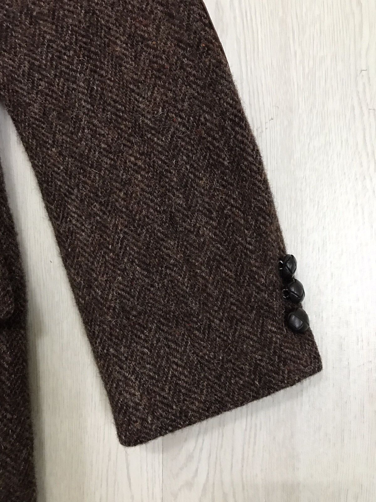 Harris Tweed × Vintage Vintage Harris Tweed Wool Jacket Handwoven Size US M / EU 48-50 / 2 - 13 Thumbnail