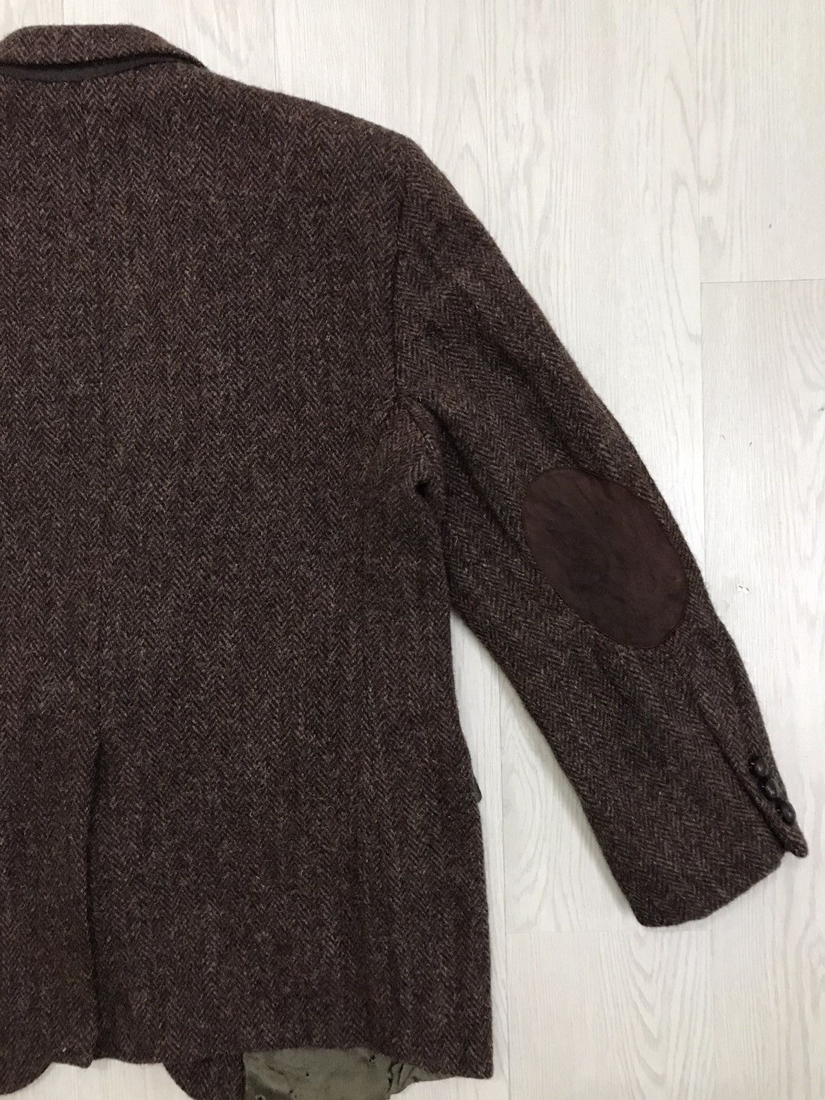 Harris Tweed × Vintage Vintage Harris Tweed Wool Jacket Handwoven Size US M / EU 48-50 / 2 - 10 Thumbnail