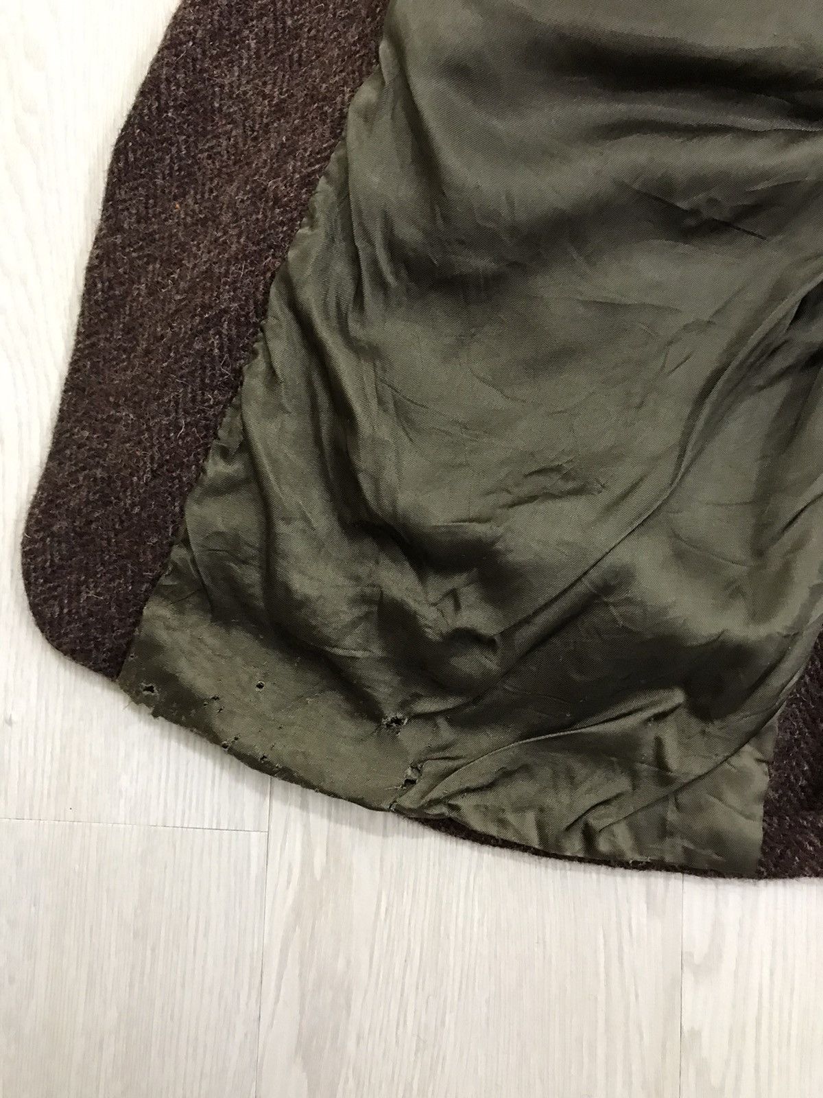 Harris Tweed × Vintage Vintage Harris Tweed Wool Jacket Handwoven Size US M / EU 48-50 / 2 - 18 Thumbnail