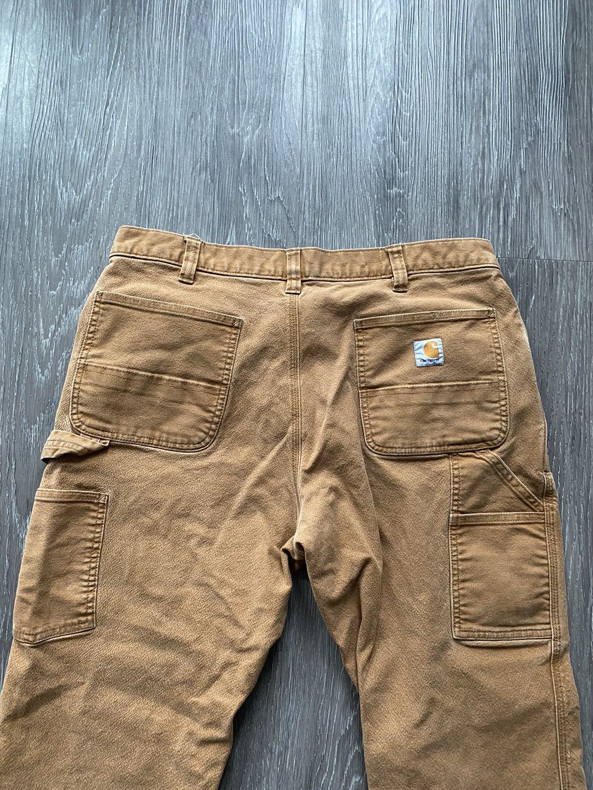Carhartt Vintage Carhartt Carpenter Pants Brown Tan 34 Size US 34 / EU 50 - 2 Thumbnail