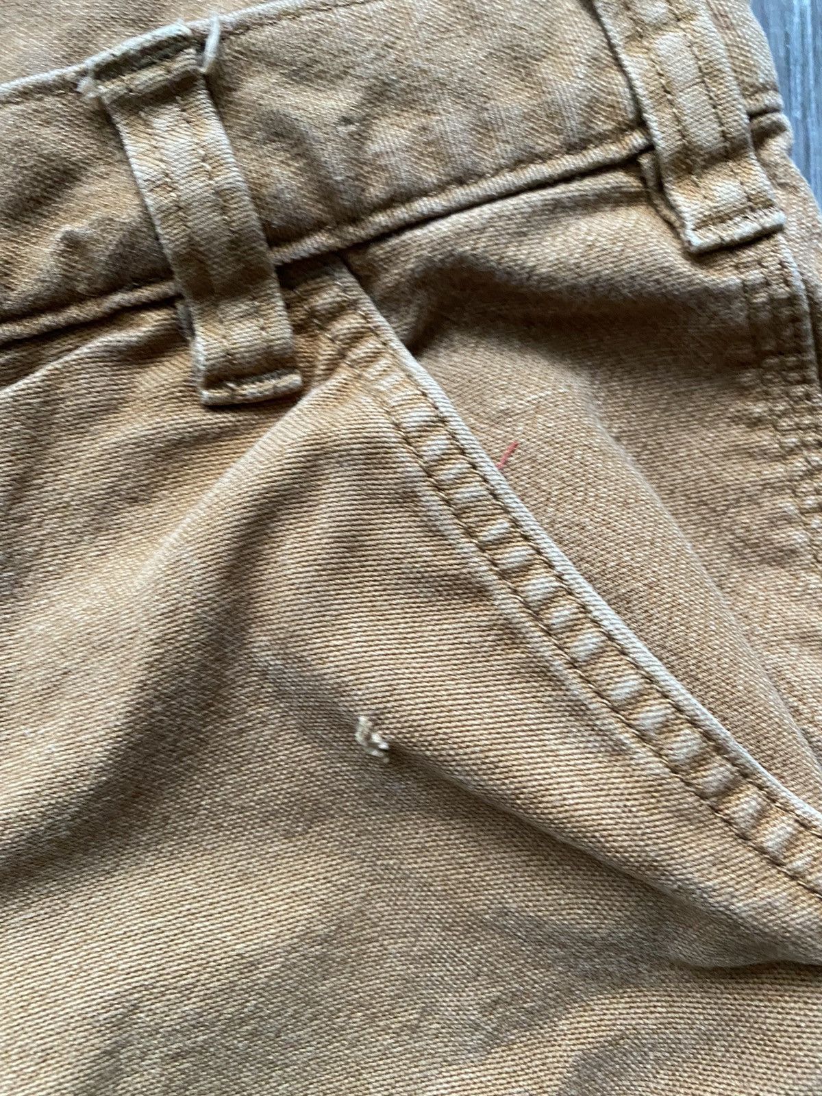 Carhartt Vintage Carhartt Carpenter Pants Brown Tan 34 Size US 34 / EU 50 - 9 Thumbnail