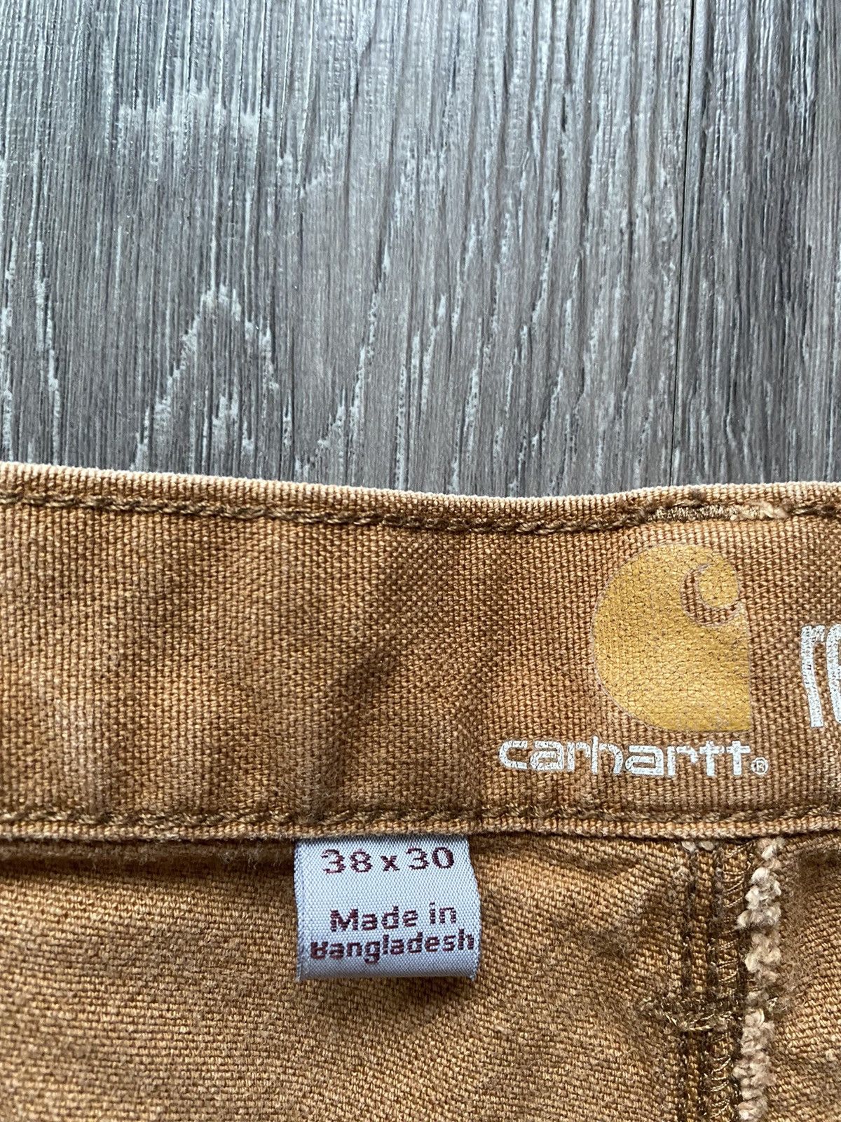 Carhartt Vintage Carhartt Carpenter Pants Brown Tan 34 Size US 34 / EU 50 - 10 Thumbnail