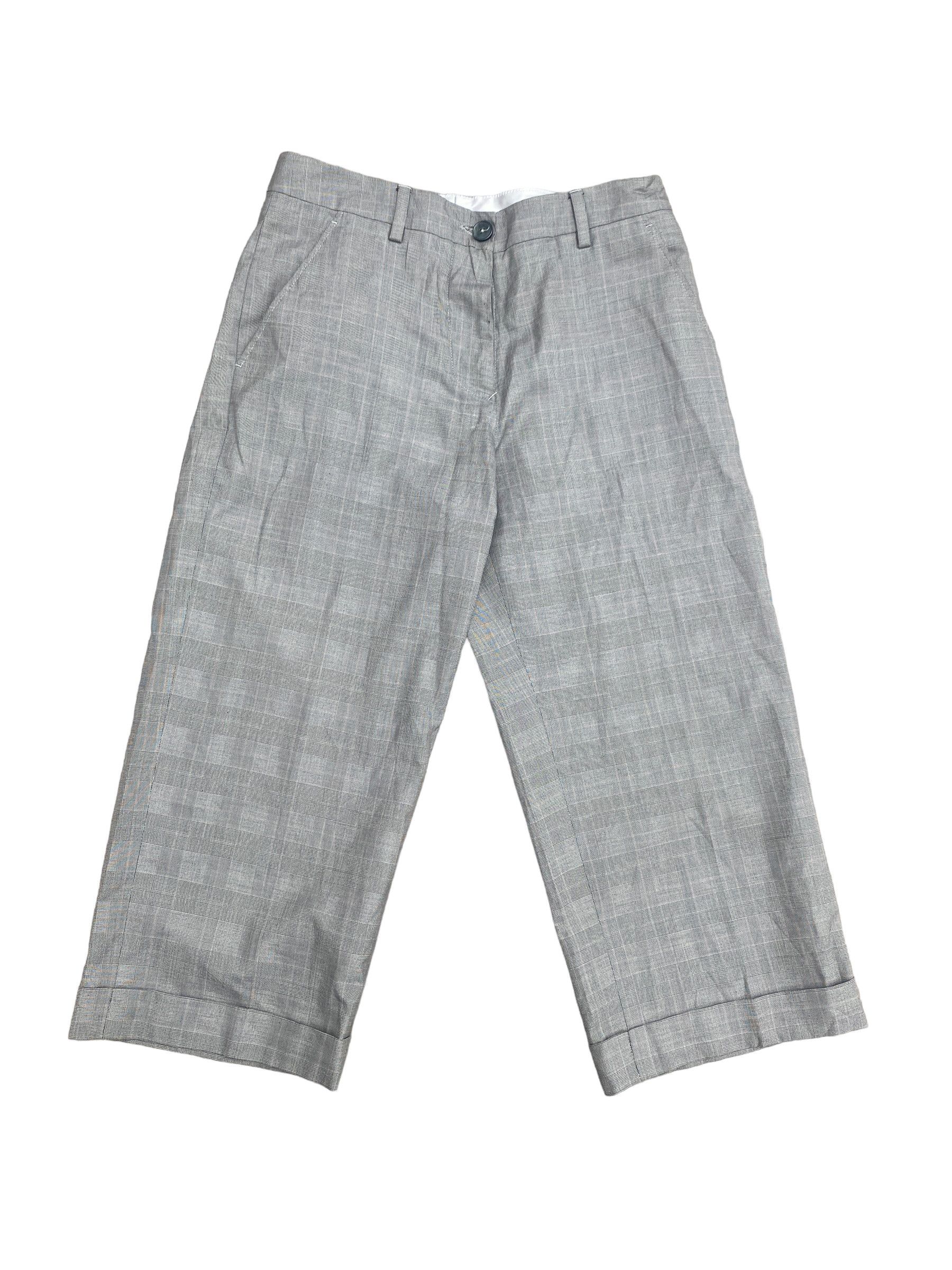 Grey 3/4 Pants