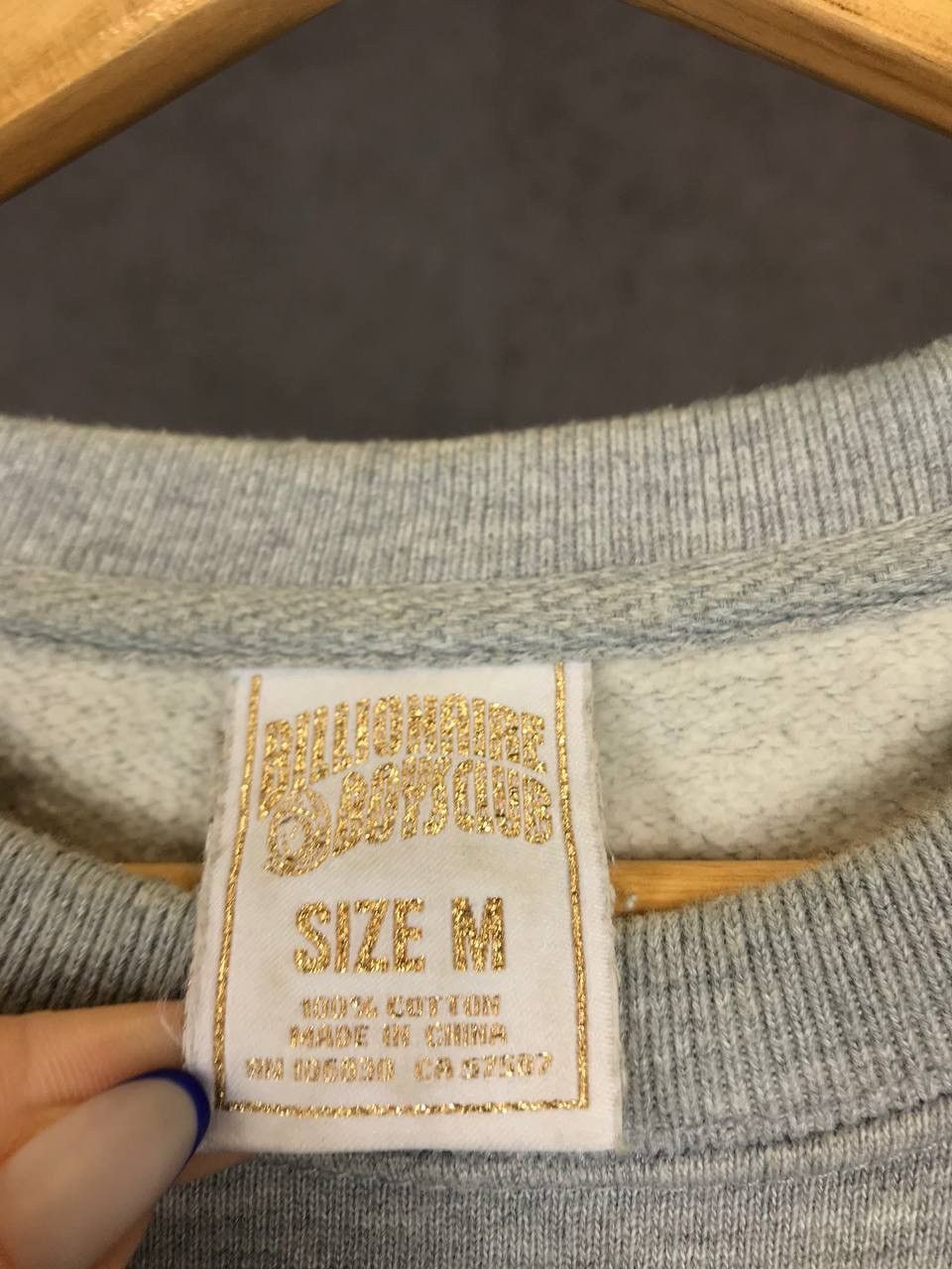 Billionaire Boys Club BBC Billionaire Boys Club streetwear overprinted sweatshirt Size US M / EU 48-50 / 2 - 3 Thumbnail
