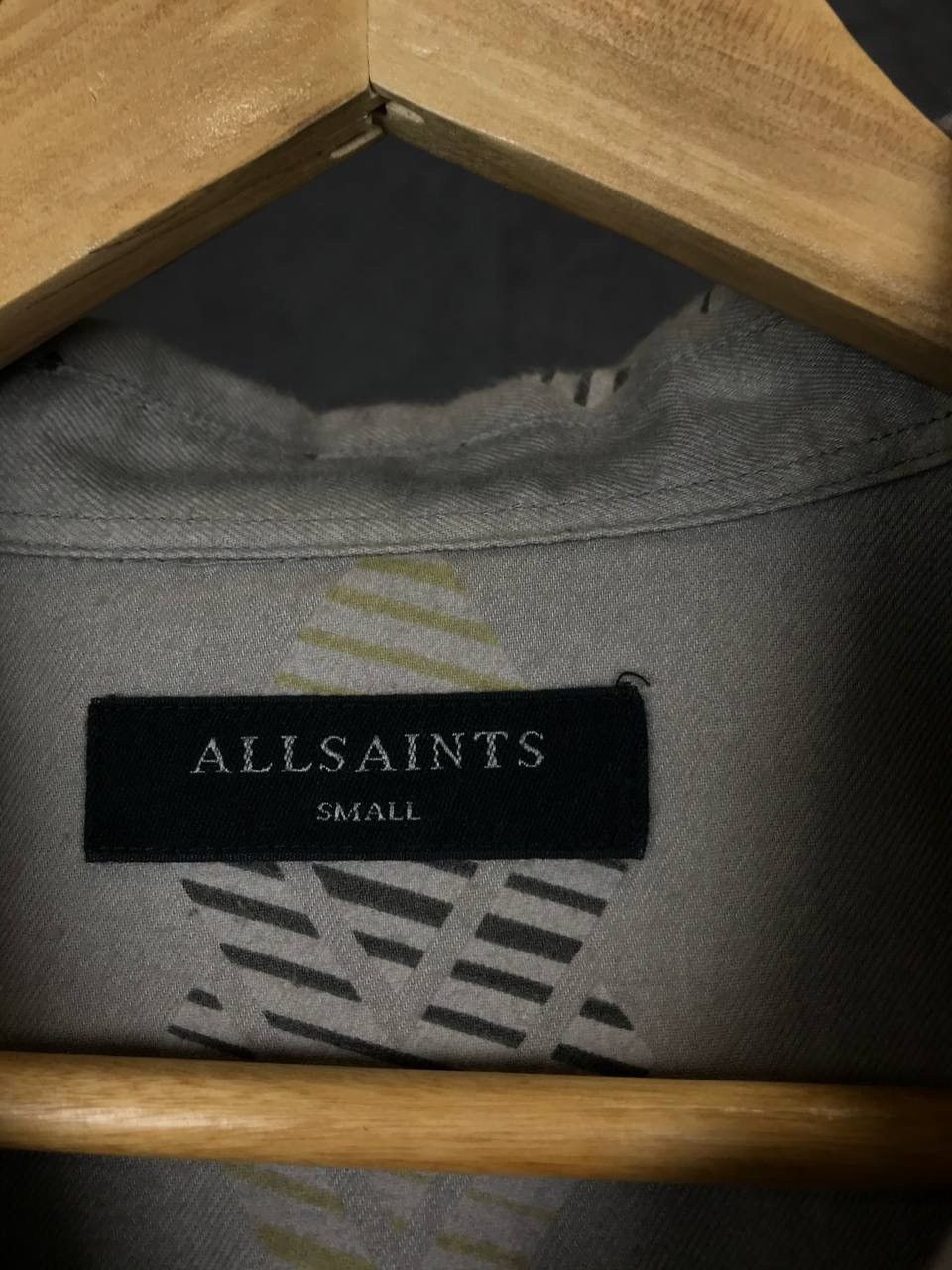 Allsaints Allsaints luxury streetwear flannel shirt Size US S / EU 44-46 / 1 - 3 Thumbnail