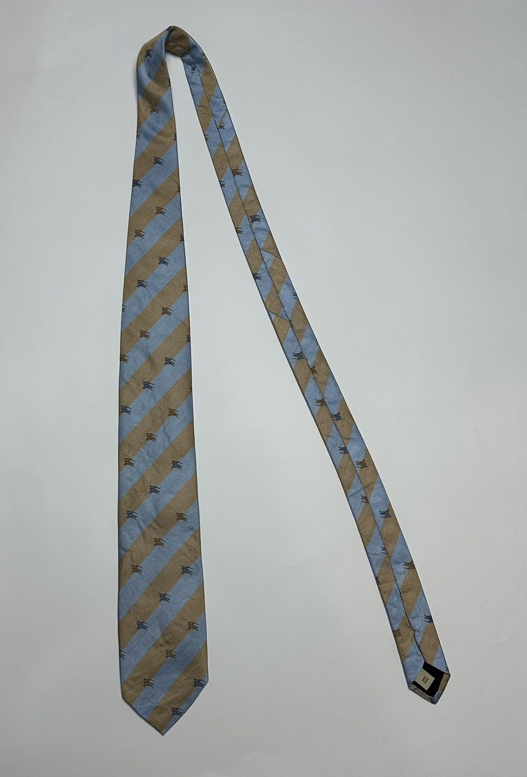 Burberry Burberry London Monogram Silk Tie Size ONE SIZE - 4 Thumbnail