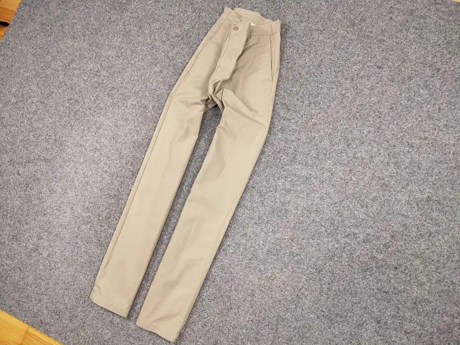 Carhartt Vintage 90's Carhartt Prime Pants Beige Trousers Regular Fit Size US 36 / EU 52 - 2 Thumbnail