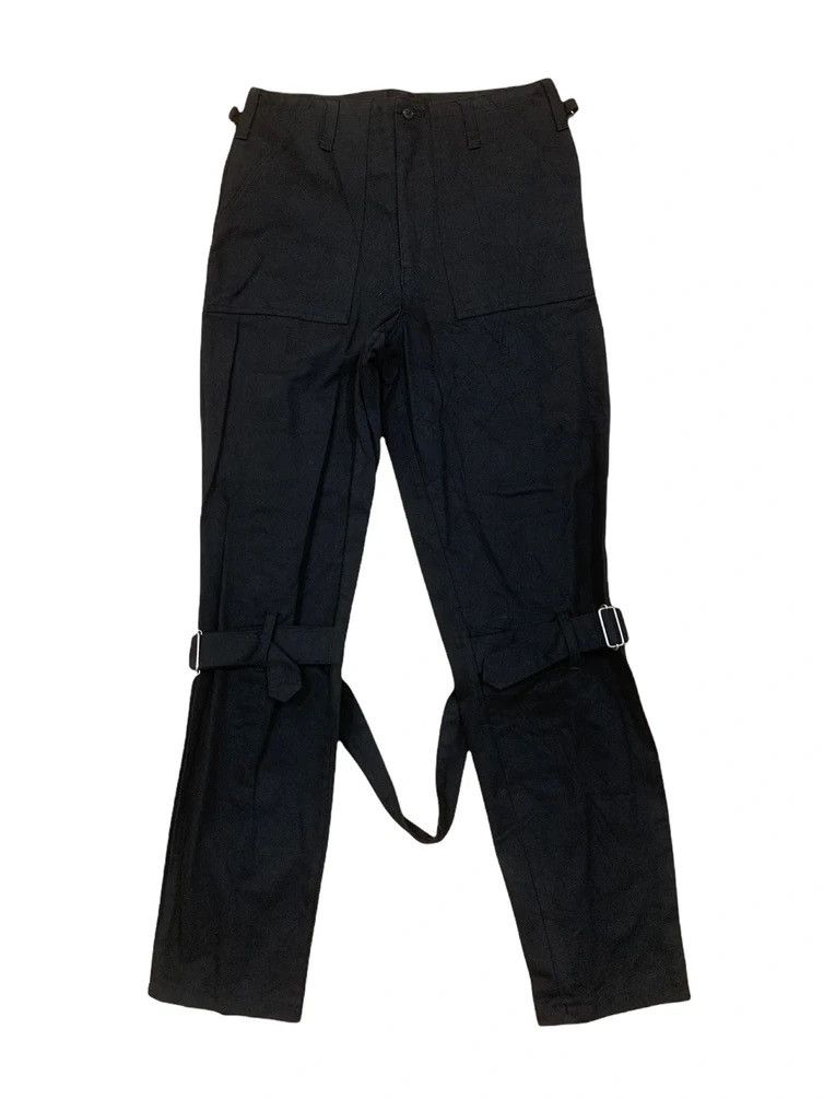 🔥Bondage ACID JAZZ MEN Street Style Black Zipper Pant