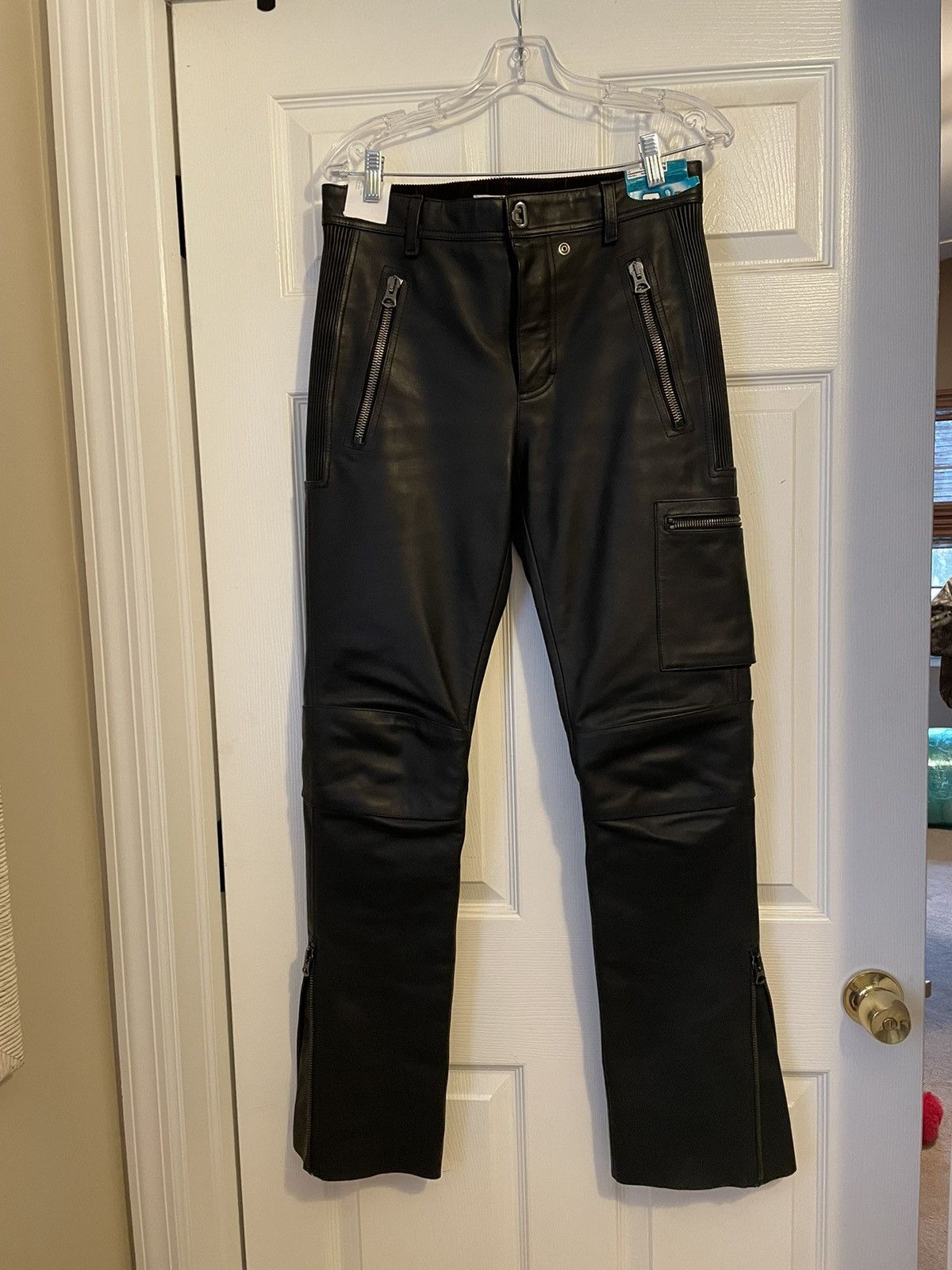 Acne Studios Leather Pants | Grailed