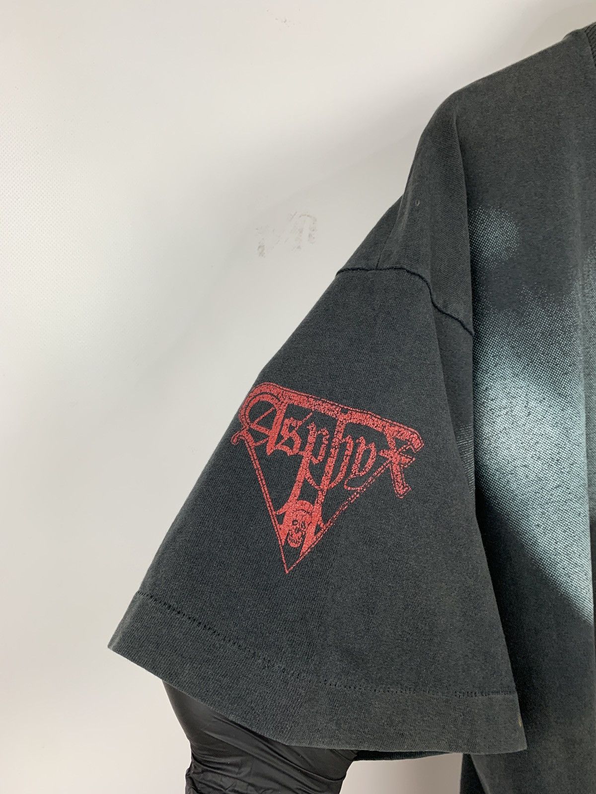 Band Tees 1992 Vintage Asphyx Last One On Earth All Over Print Shirt Size US XL / EU 56 / 4 - 7 Thumbnail
