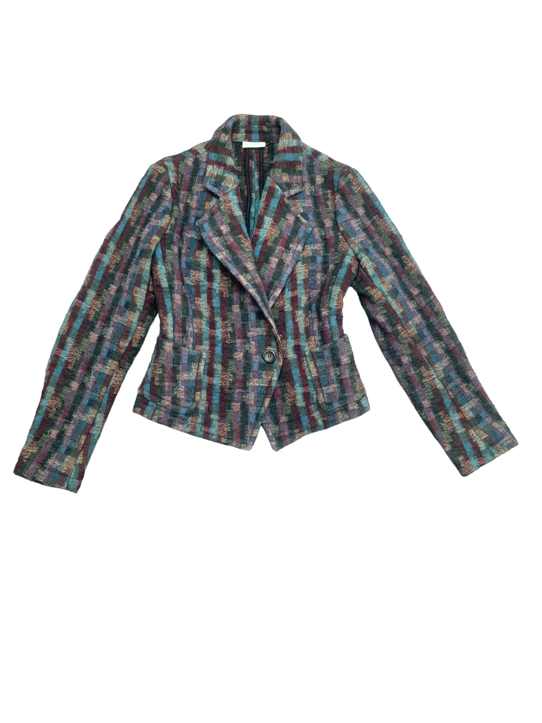 DRIES VAN NOTEN Blink 1063 colored wool blazer ジャケット Dries Van Noten Blink 1063 Colored Wool Blazer | Grailed