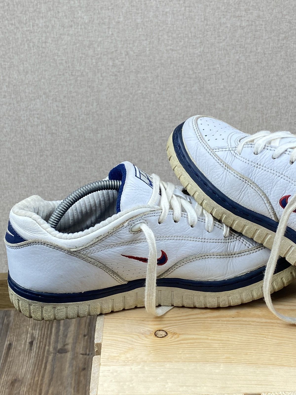Nike Vintage Nike 90’s Court GSM Leather shoes sneakers 41 Size US 8 / EU 41 - 10 Thumbnail