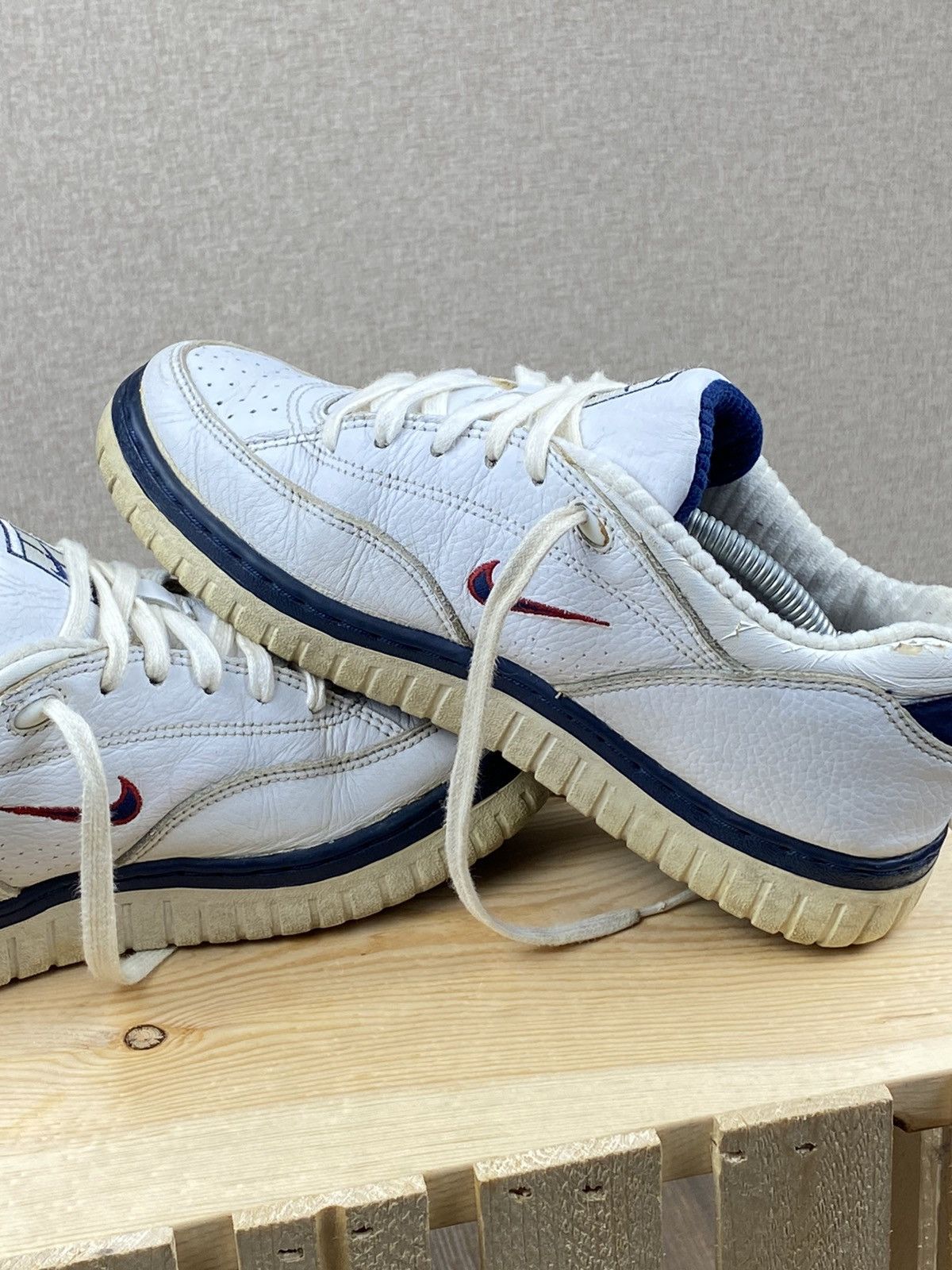 Nike Vintage Nike 90’s Court GSM Leather shoes sneakers 41 Size US 8 / EU 41 - 11 Thumbnail