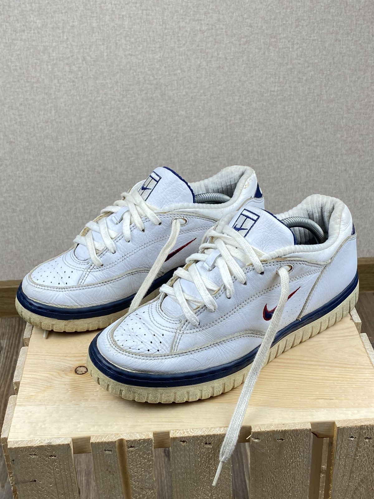 Nike Vintage Nike 90’s Court GSM Leather shoes sneakers 41 Size US 8 / EU 41 - 5 Thumbnail