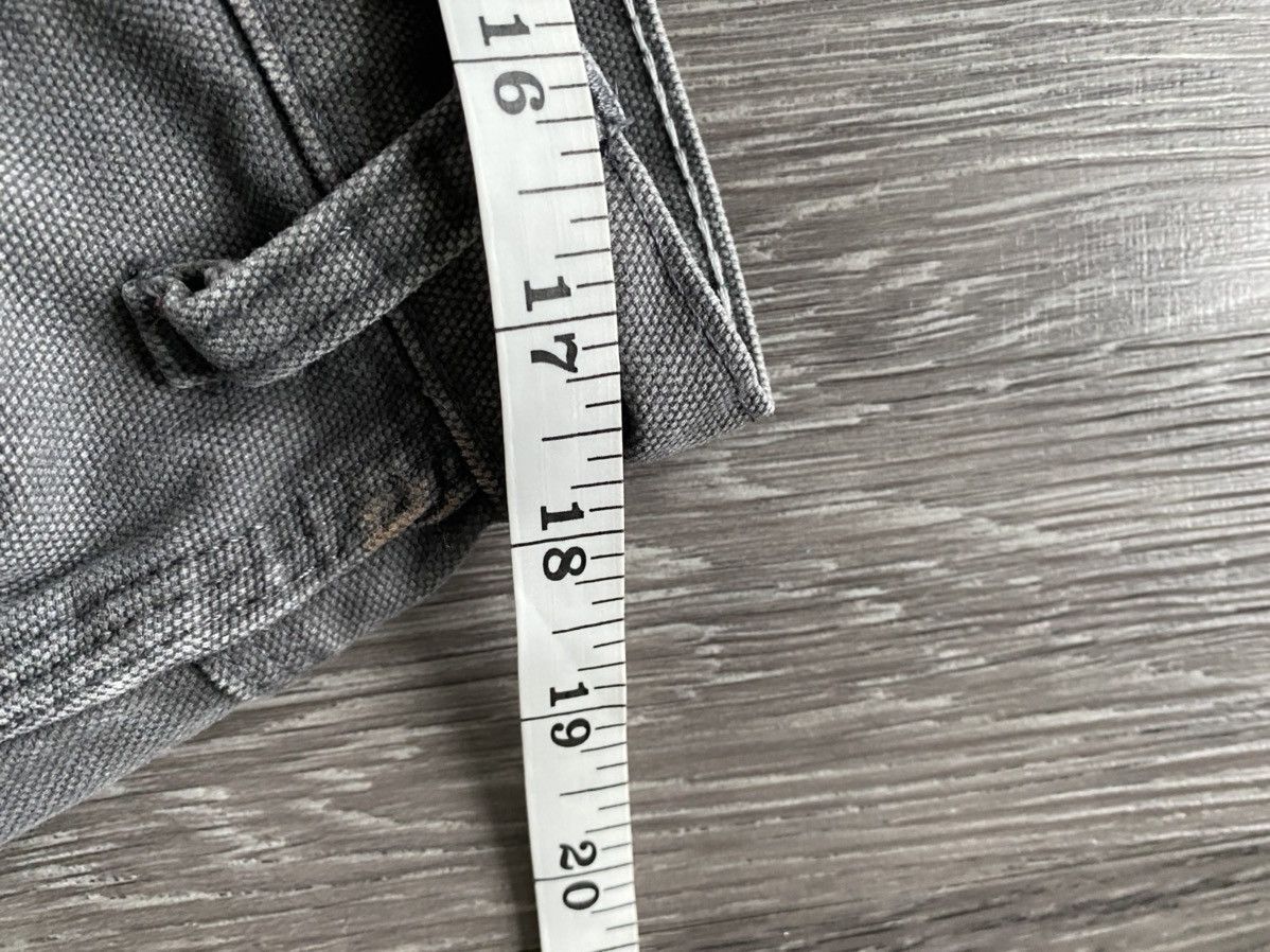 Dickies Dickies Grey Baggy Carpenter Pants Distressed Jeans Denim Size US 35 - 14 Thumbnail