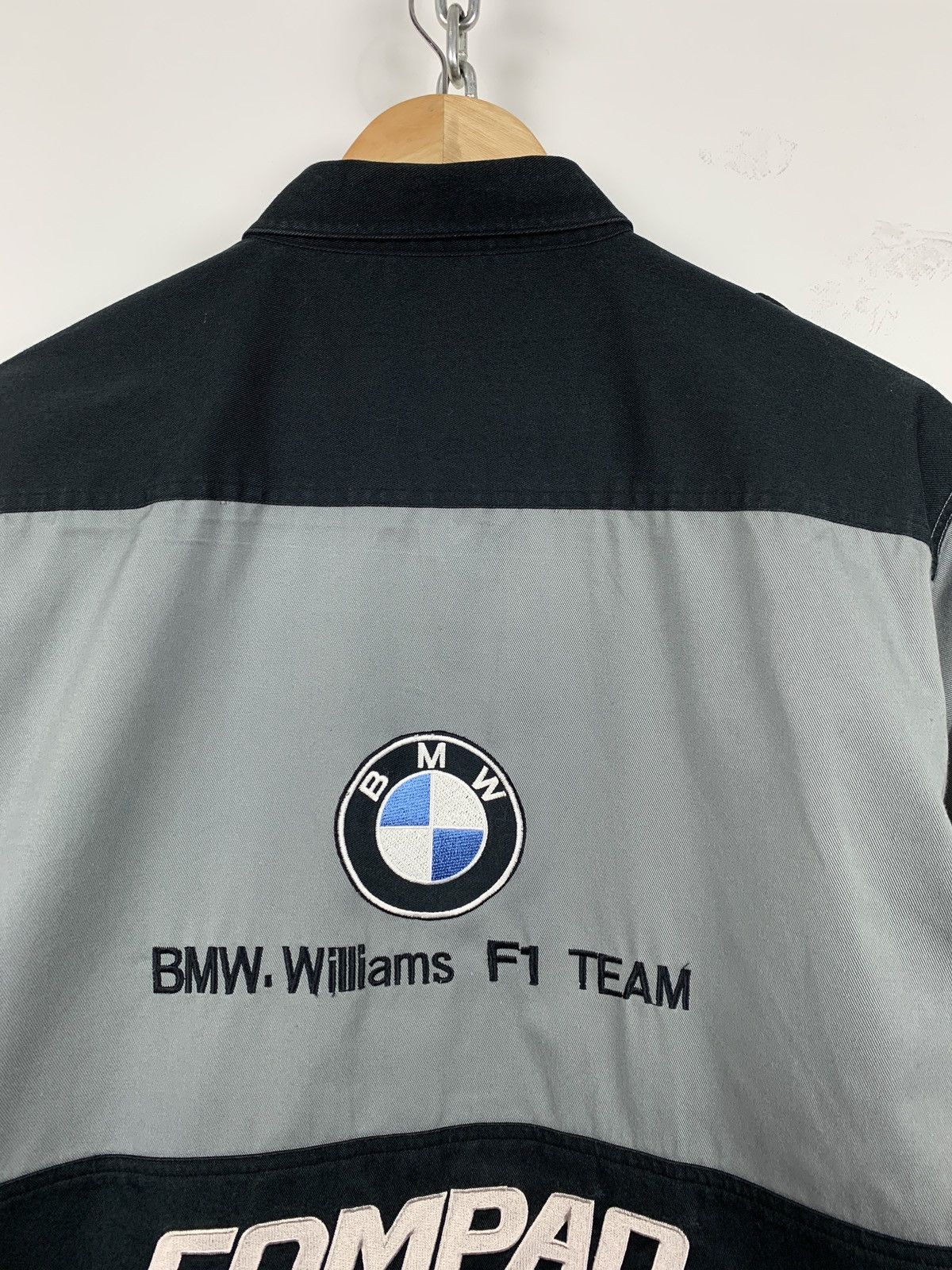 BMW Vintage BMW Williams F1 Team Double Pocket Racing SS Shirt Size US XL / EU 56 / 4 - 12 Thumbnail