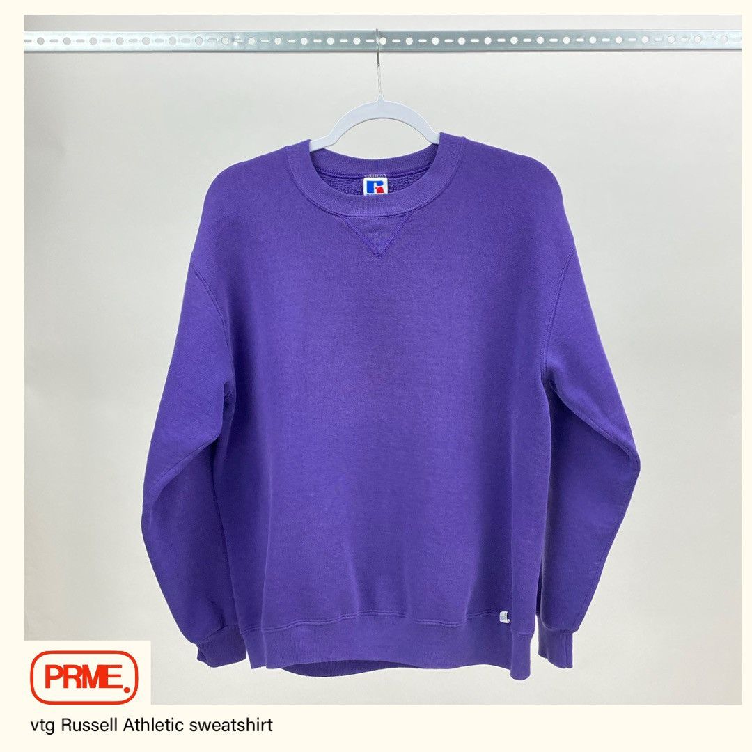 Russell Athletic vintage 90s RUSSELL ATHLETIC Logo crewneck sweatshirt Size US L / EU 52-54 / 3 - 3 Thumbnail