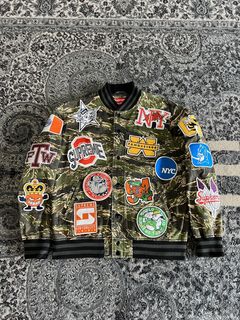 Supreme Camo Bomber | Grailed