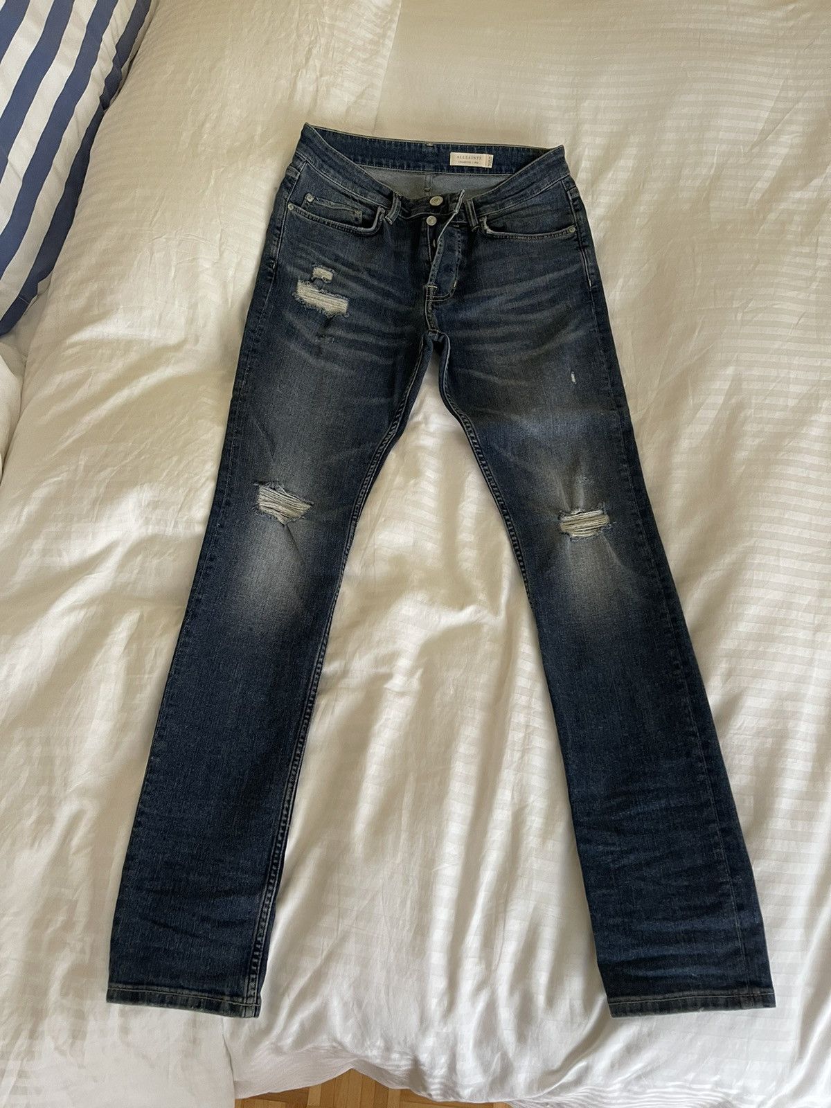 Allsaints Cigarette Jeans Size US 30 / EU 46 - 1 Thumbnail