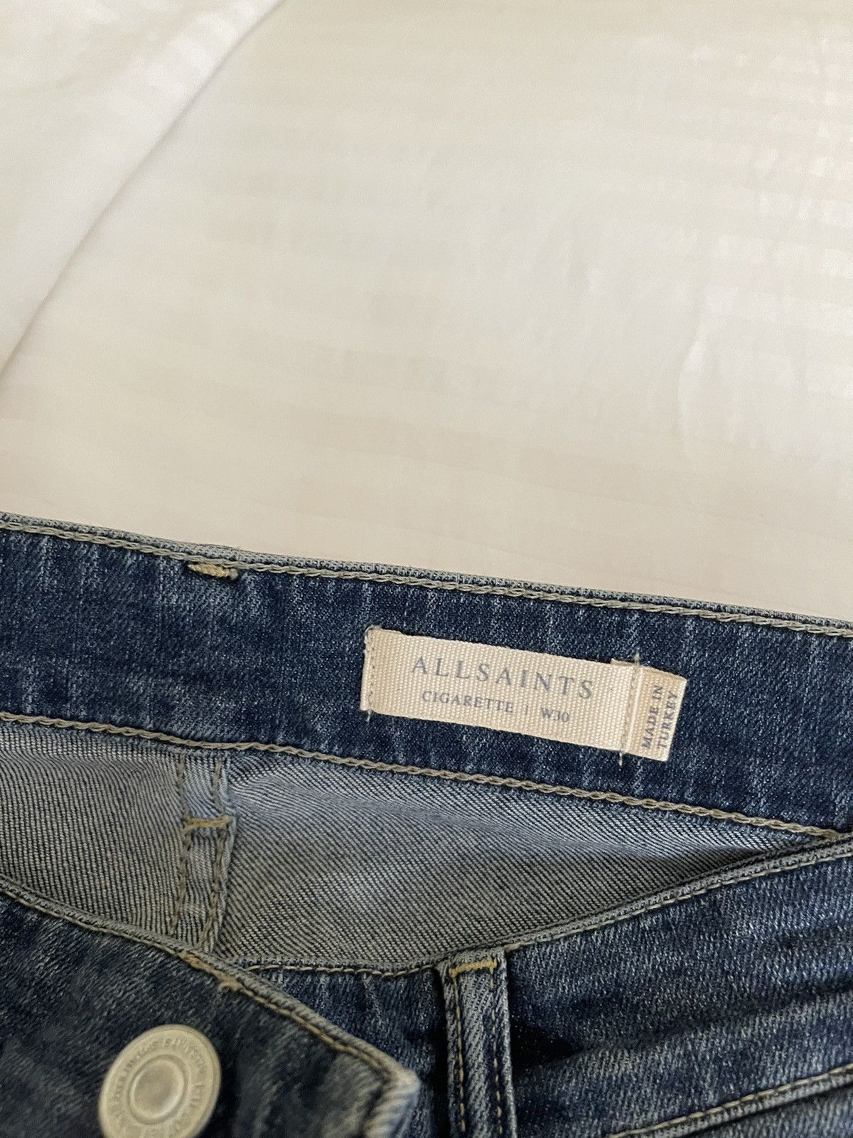Allsaints Cigarette Jeans Size US 30 / EU 46 - 3 Thumbnail