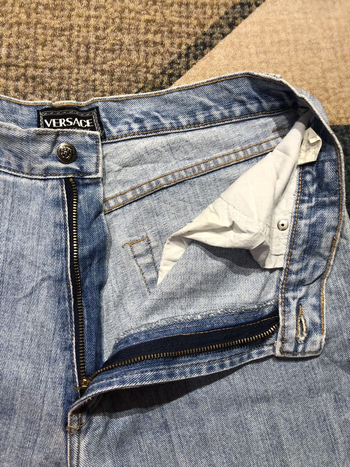 Versace Versace Jeans Couture Denim Made in Italy Size US 33 - 6 Thumbnail