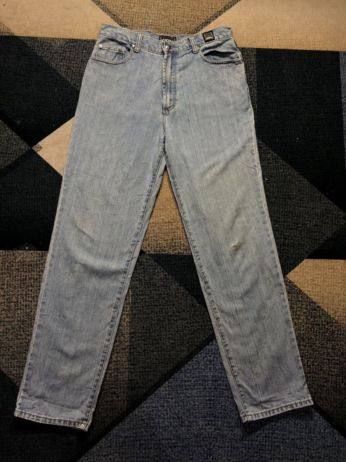 Versace Versace Jeans Couture Denim Made in Italy Size US 33 - 1 Thumbnail