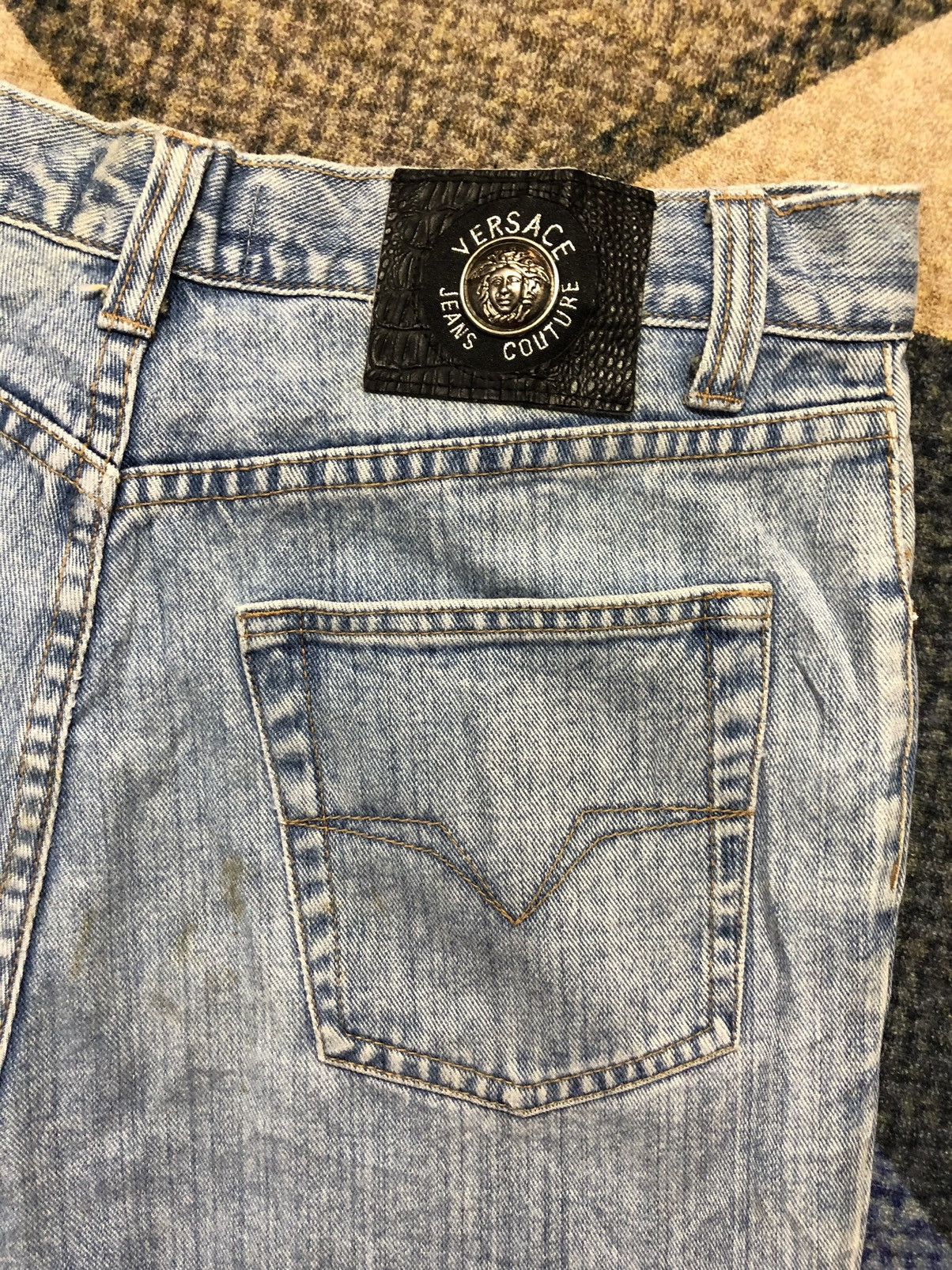Versace Versace Jeans Couture Denim Made in Italy Size US 33 - 2 Thumbnail