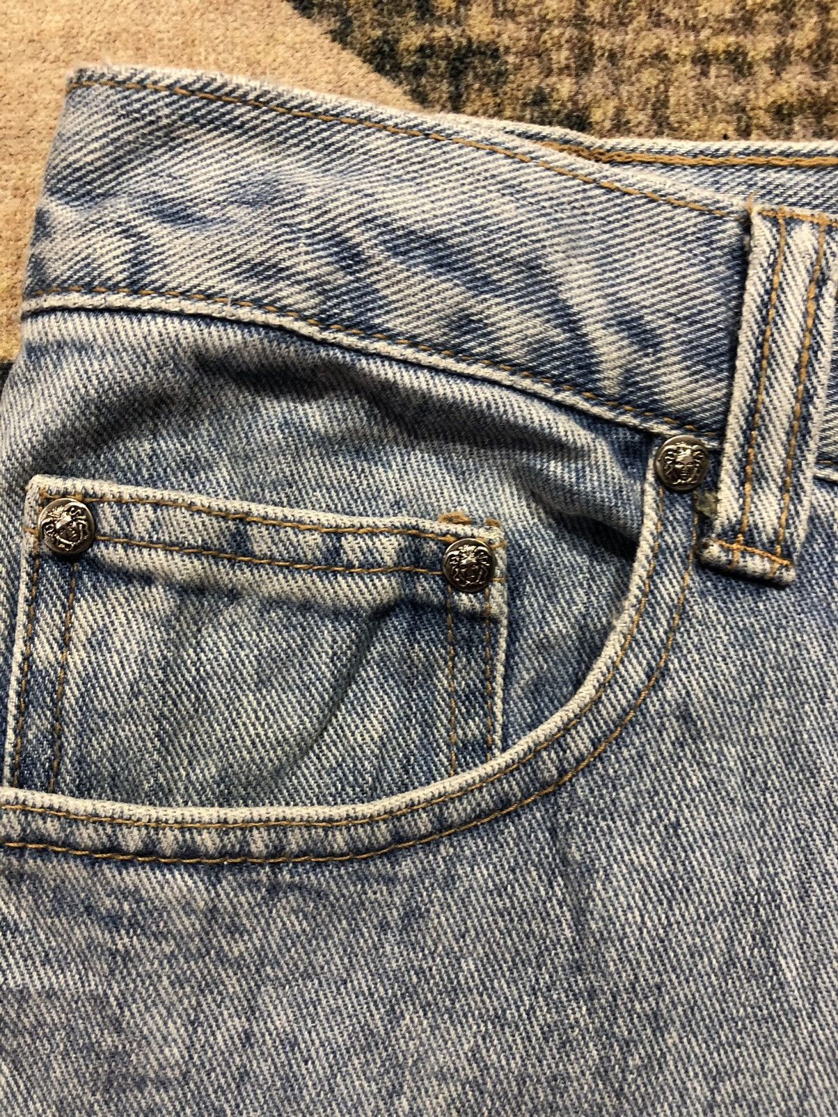 Versace Versace Jeans Couture Denim Made in Italy Size US 33 - 5 Thumbnail