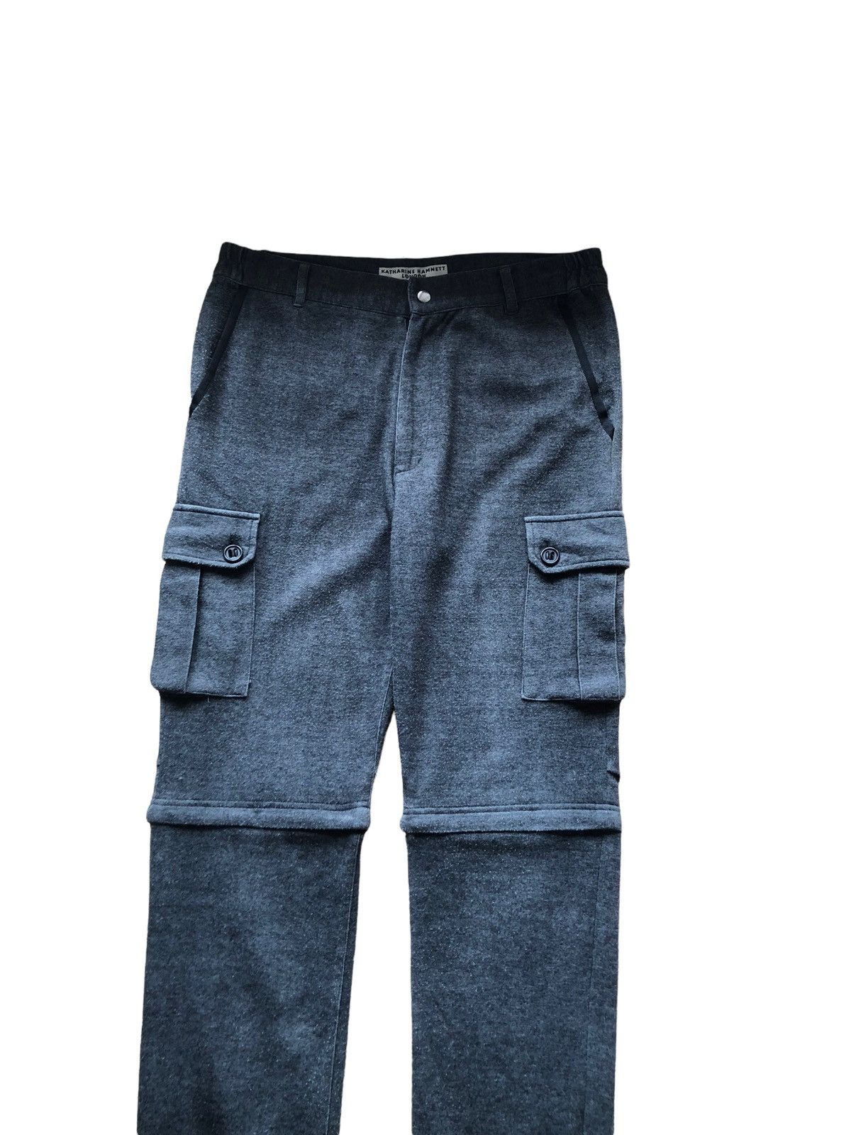 Katharine Hamnett London 2000s katharine Hamnett 2-Way Soft Cotton Cargo Pant Size US 34 / EU 50 - 3 Thumbnail