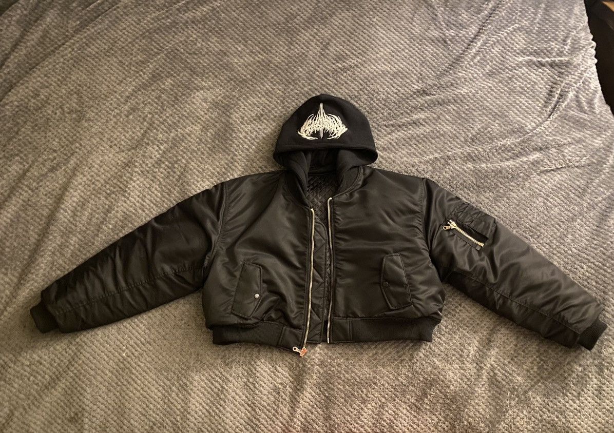 Playboi Carti NARCISSIST CROPPED BOMBER JACKET | Grailed