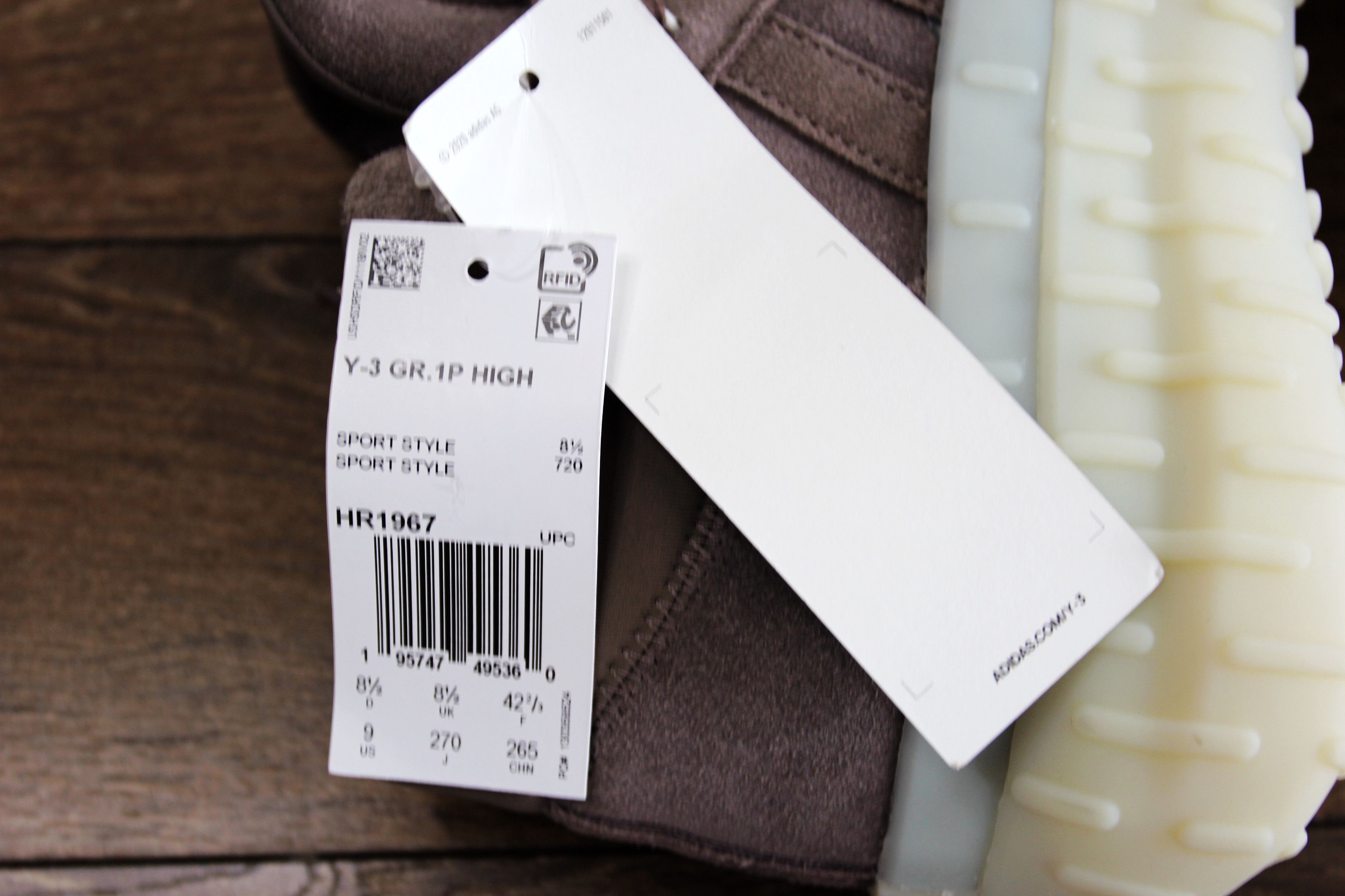 Y-3 BNWT AW22 Y-3 GR.1P HIGH SNEAKERS 42 Size US 9 / EU 42 - 9 Thumbnail
