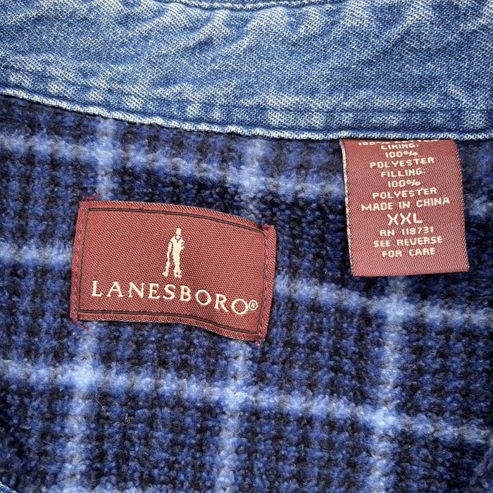 Vintage Y2K Lanesboro Heavyweight Button Down Denim Jacket Grailed