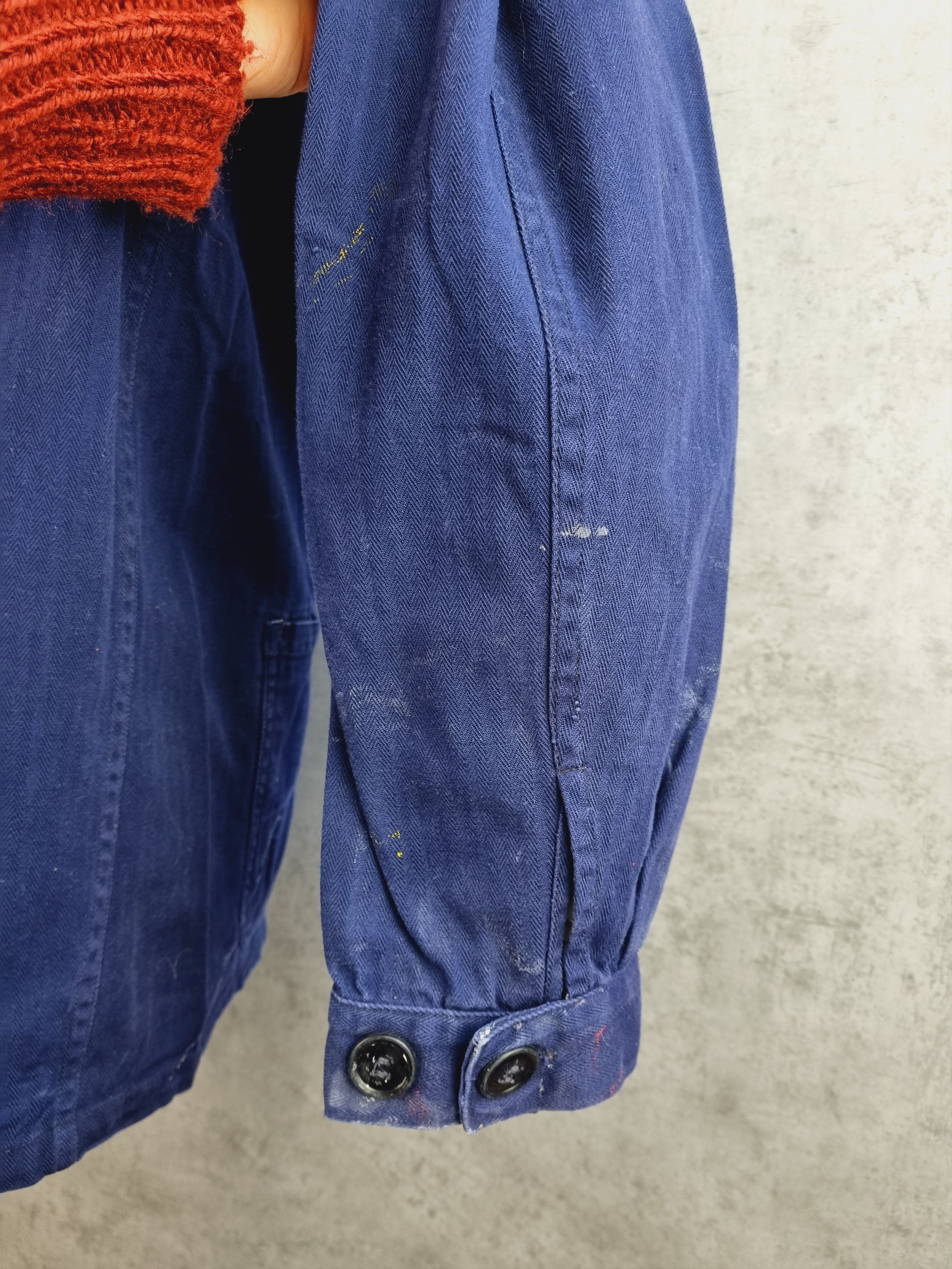 Vintage 90s Unique Painter Worker Jacket Size US L / EU 52-54 / 3 - 12 Thumbnail