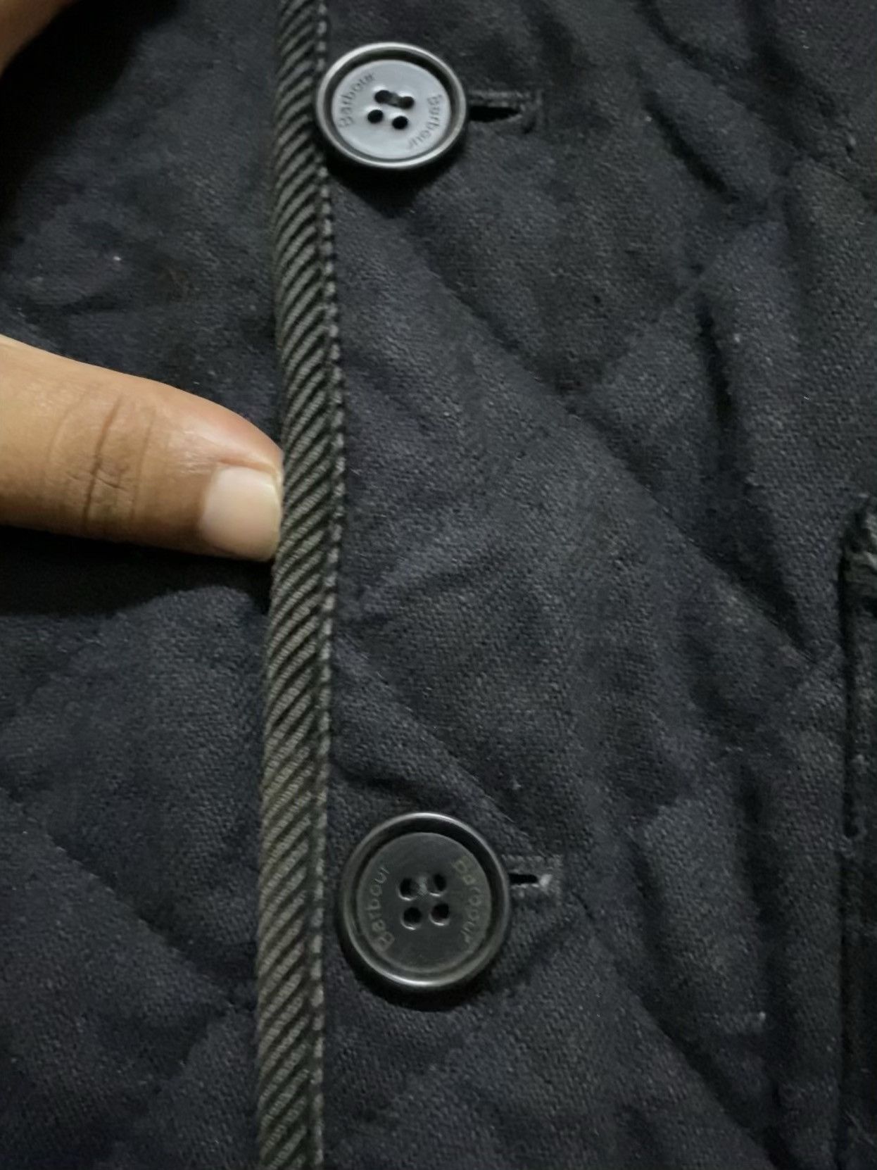 Barbour (A) BARBOUR BUTTON QUILT WOOL JACKET Size US M / EU 48-50 / 2 - 8 Thumbnail