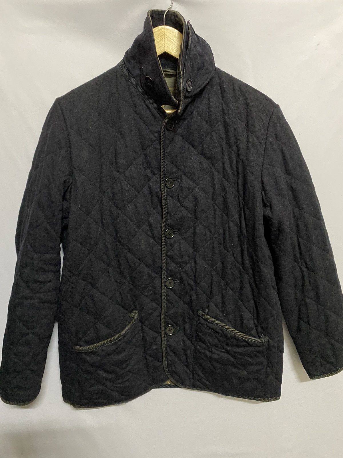 Barbour (A) BARBOUR BUTTON QUILT WOOL JACKET Size US M / EU 48-50 / 2 - 1 Thumbnail