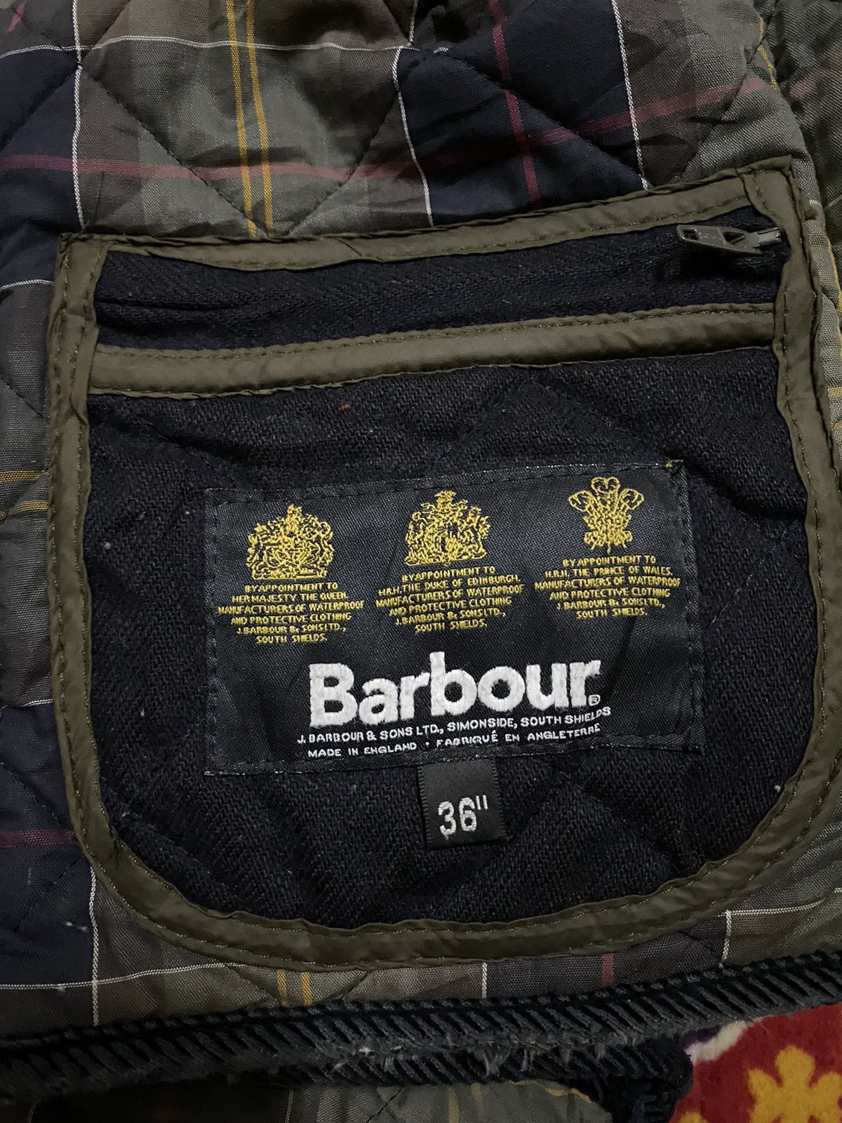 Barbour (A) BARBOUR BUTTON QUILT WOOL JACKET Size US M / EU 48-50 / 2 - 17 Thumbnail