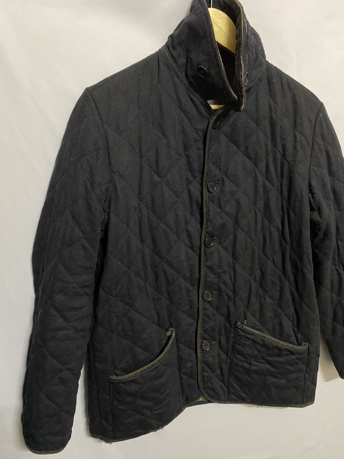Barbour (A) BARBOUR BUTTON QUILT WOOL JACKET Size US M / EU 48-50 / 2 - 3 Thumbnail
