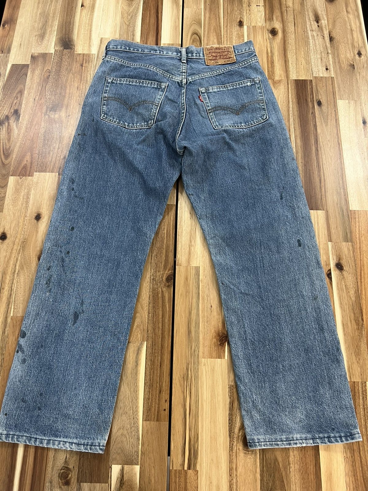 Levi's Levis 502 Big E Selvedge Button J22 Denim Jeans Size US 31 - 2 Thumbnail