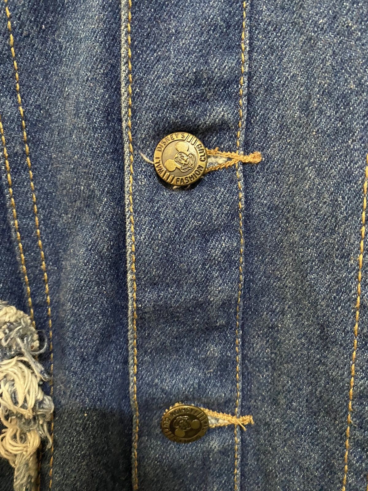 Mickey Mouse (A) MICKEY MOUSE TRIBE EMBROIDERY DENIM JACKET Size US L / EU 52-54 / 3 - 8 Thumbnail