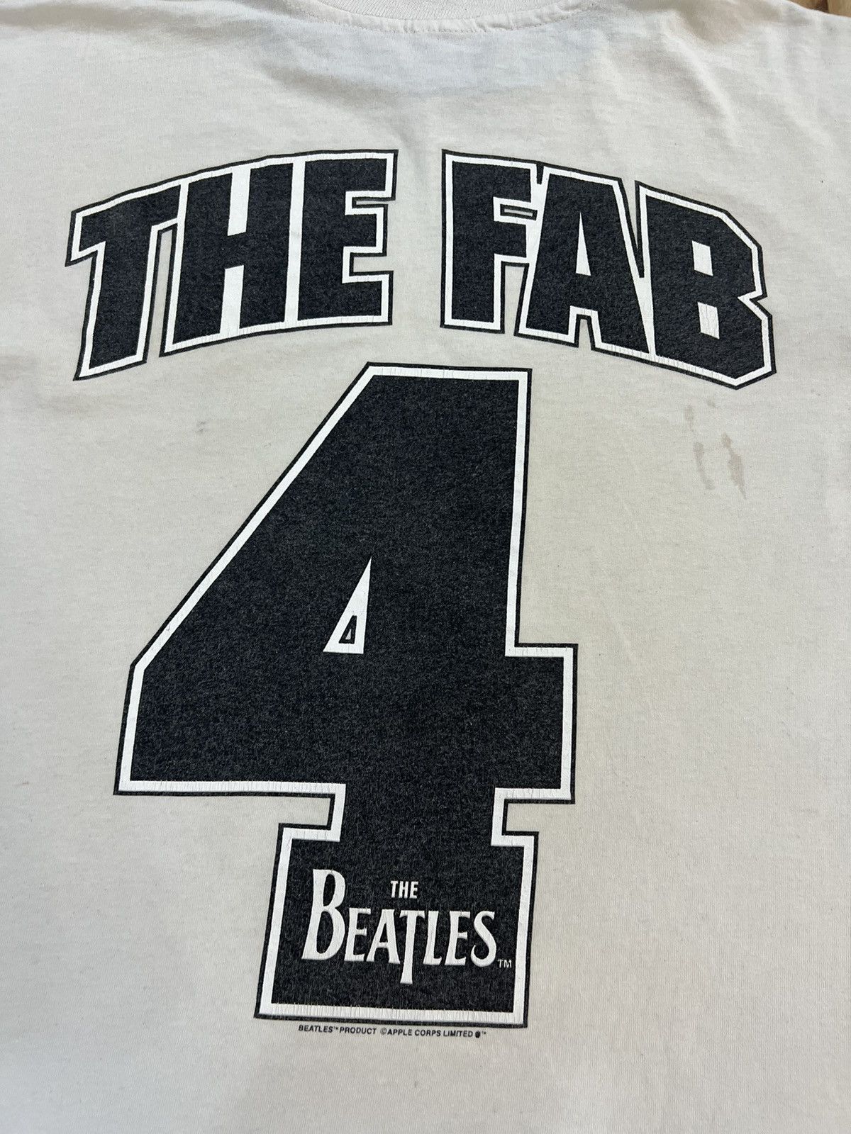 Band Tees Vintage 80’s The Beatles The Fab Fours Band Tees Size US L / EU 52-54 / 3 - 3 Thumbnail