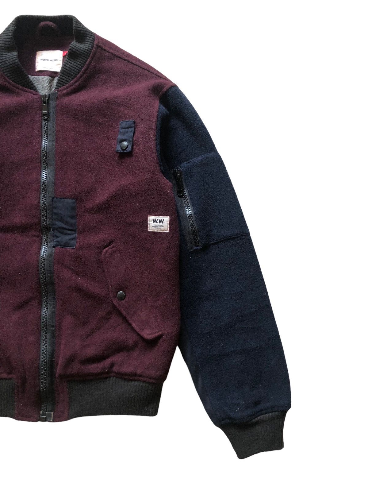 Wood Wood 2000s Wood Wood MA-1 Bomber Jacket Size US S / EU 44-46 / 1 - 2 Thumbnail