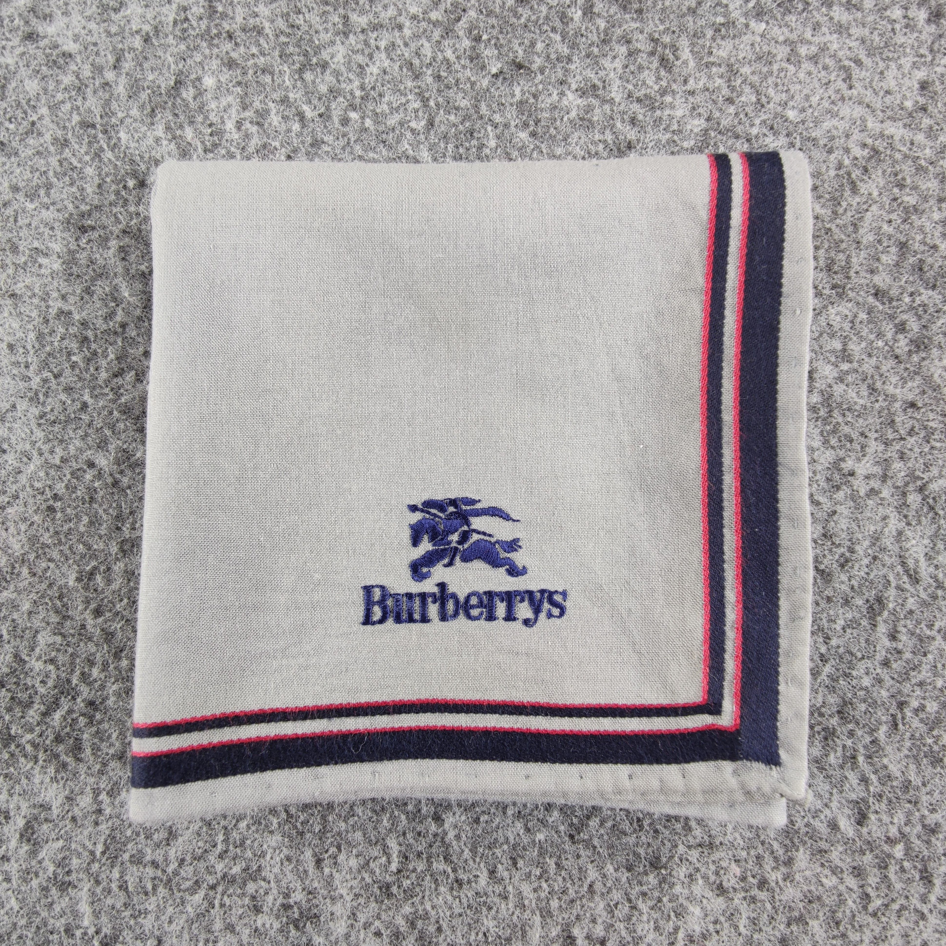 Burberry × Vintage Burberry Handkerchief/Neckerchief/Bandana HC398 Size ONE SIZE - 5 Thumbnail