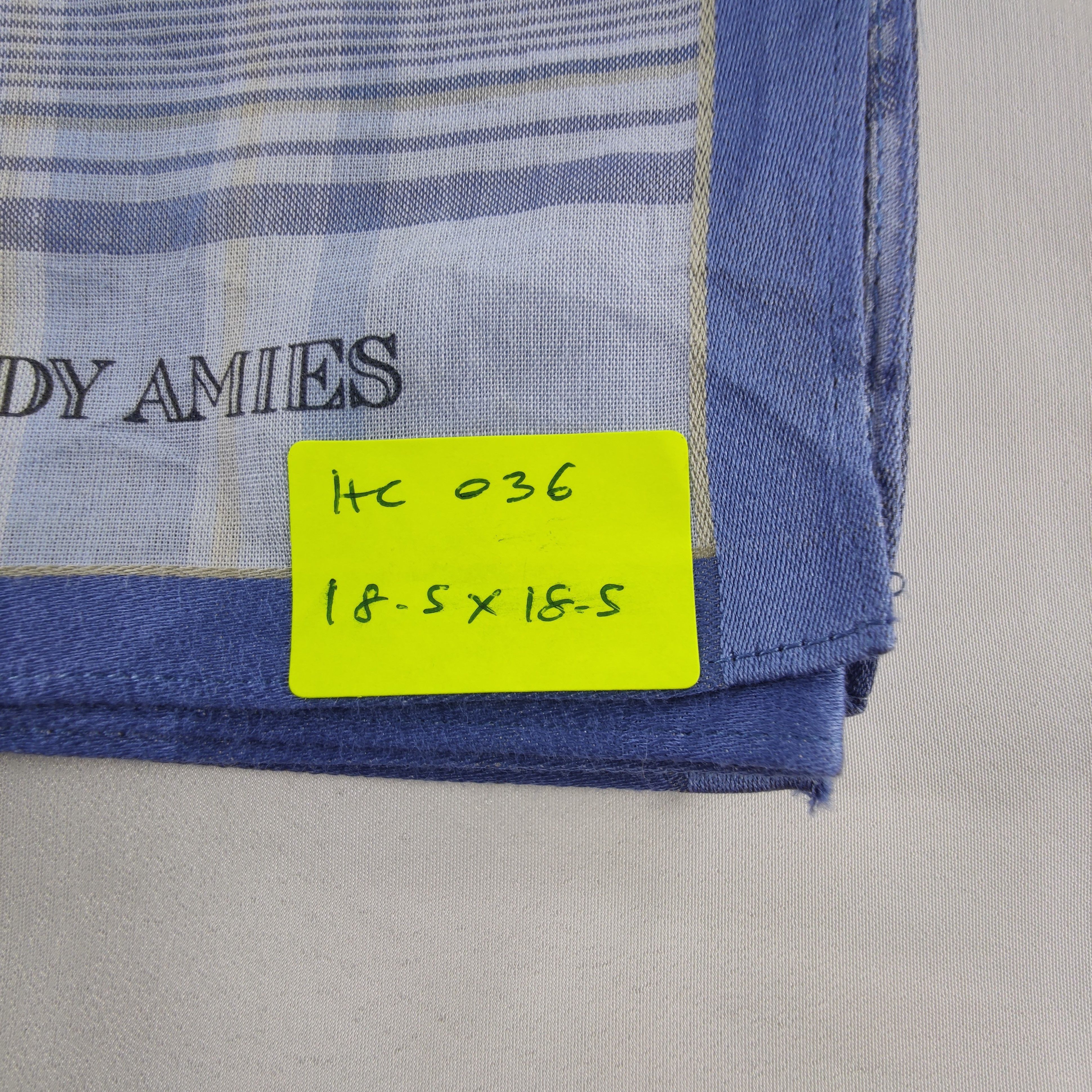 Hardy Amies Hardy Amies Handkerchief/Neckerchief/Bandana HC036 Size ONE SIZE - 5 Thumbnail