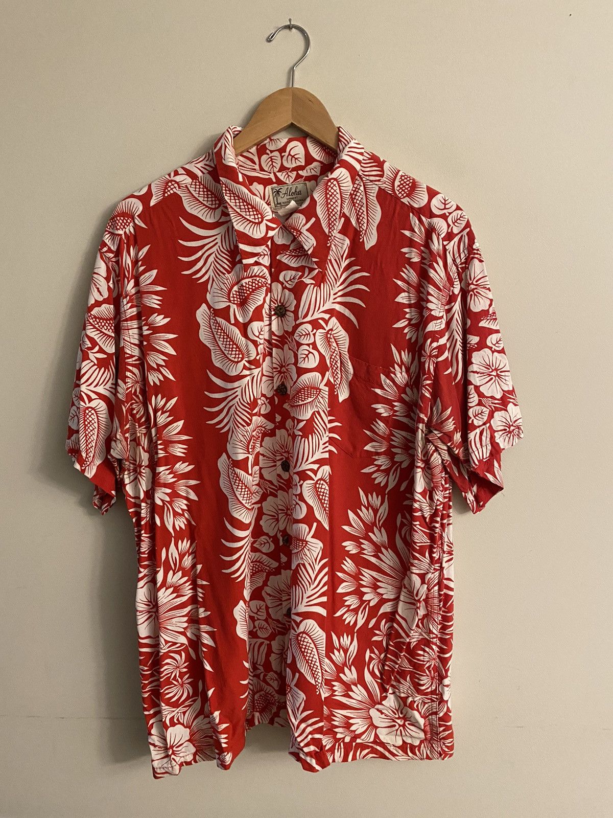 Vintage Vintage 1980’s Islander Flowers Rayon Short Sleeve Shirt Size US XL / EU 56 / 4 - 1 Thumbnail