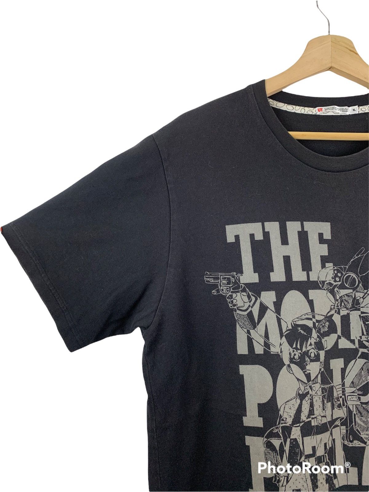 Anime × Cartoon Network × Uniqlo The mobile police patlabor x uniqlo black t-shirt Size US XL / EU 56 / 4 - 5 Thumbnail