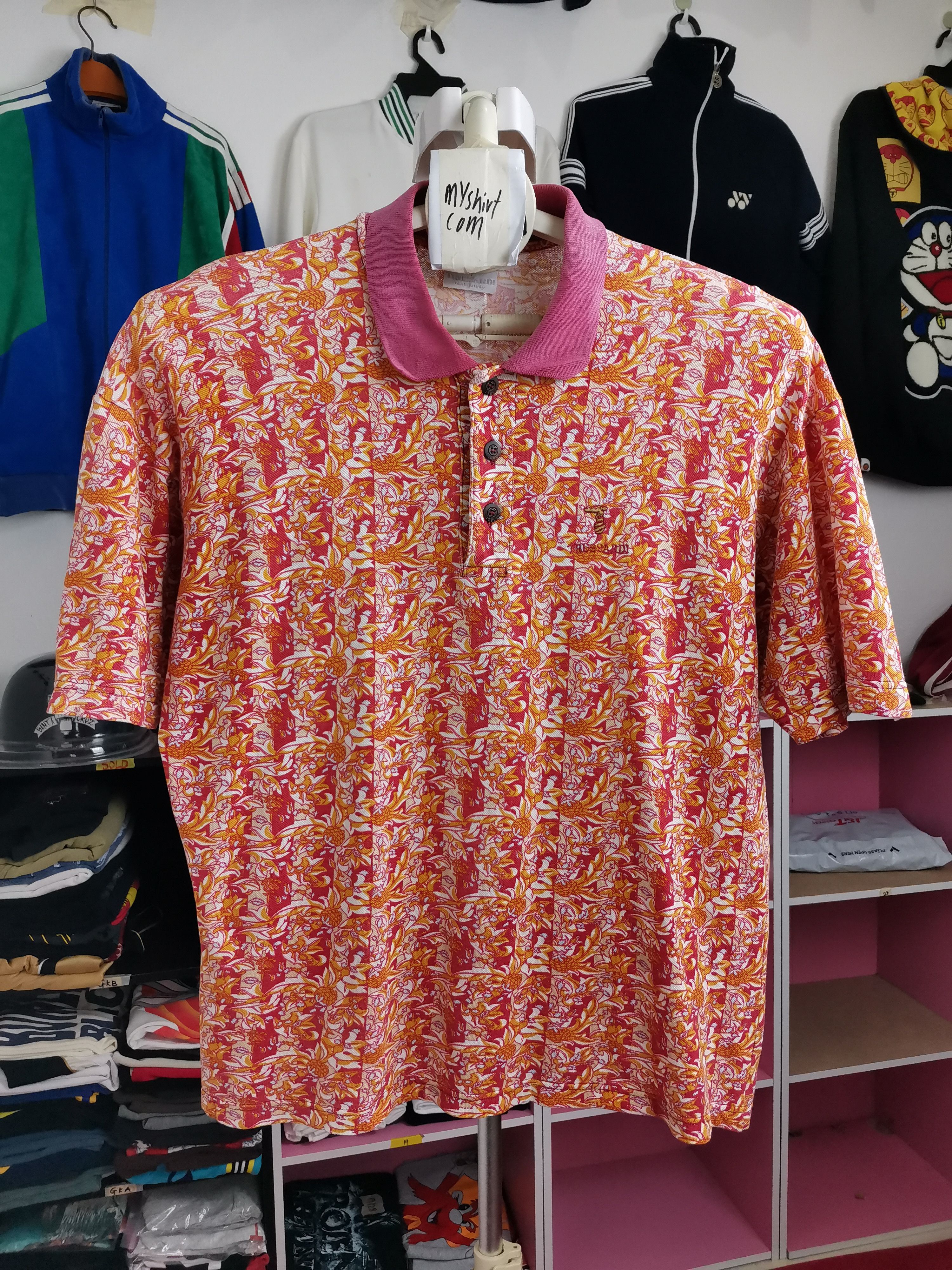 Trussardi 💥Nice Design Trussardi Polo Shirt Size US M / EU 48-50 / 2 - 1 Thumbnail