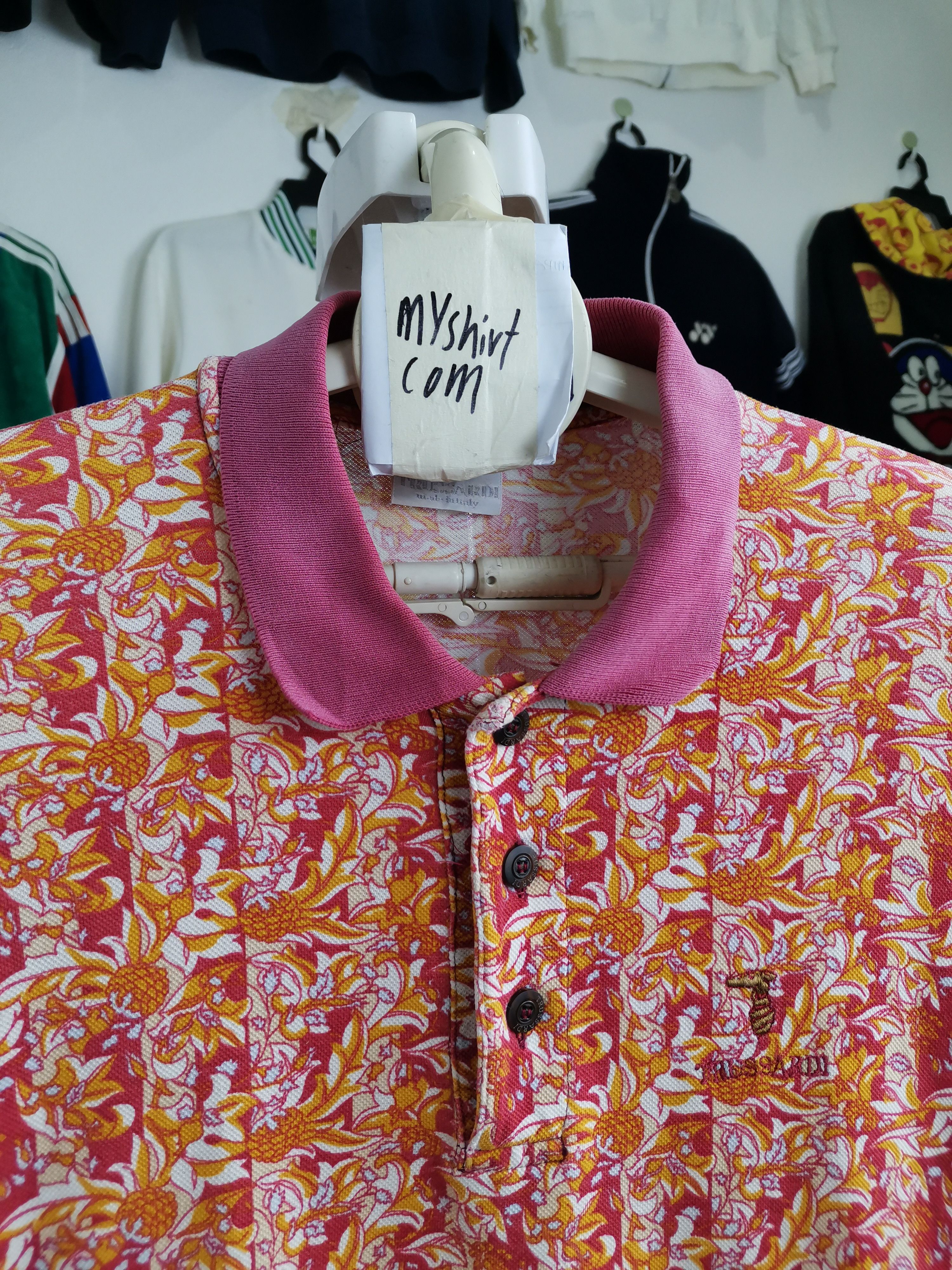 Trussardi 💥Nice Design Trussardi Polo Shirt Size US M / EU 48-50 / 2 - 2 Thumbnail
